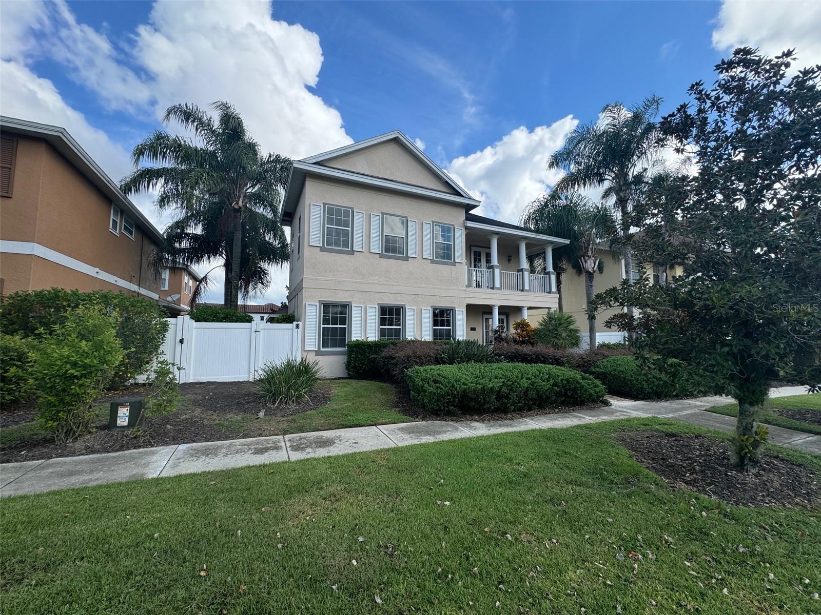 Great opportunity to own short term rental POOL house near Orlando attractions. Offers golf course view, 1st level master bedroom, and more. Bring your paint brush and design ideas.