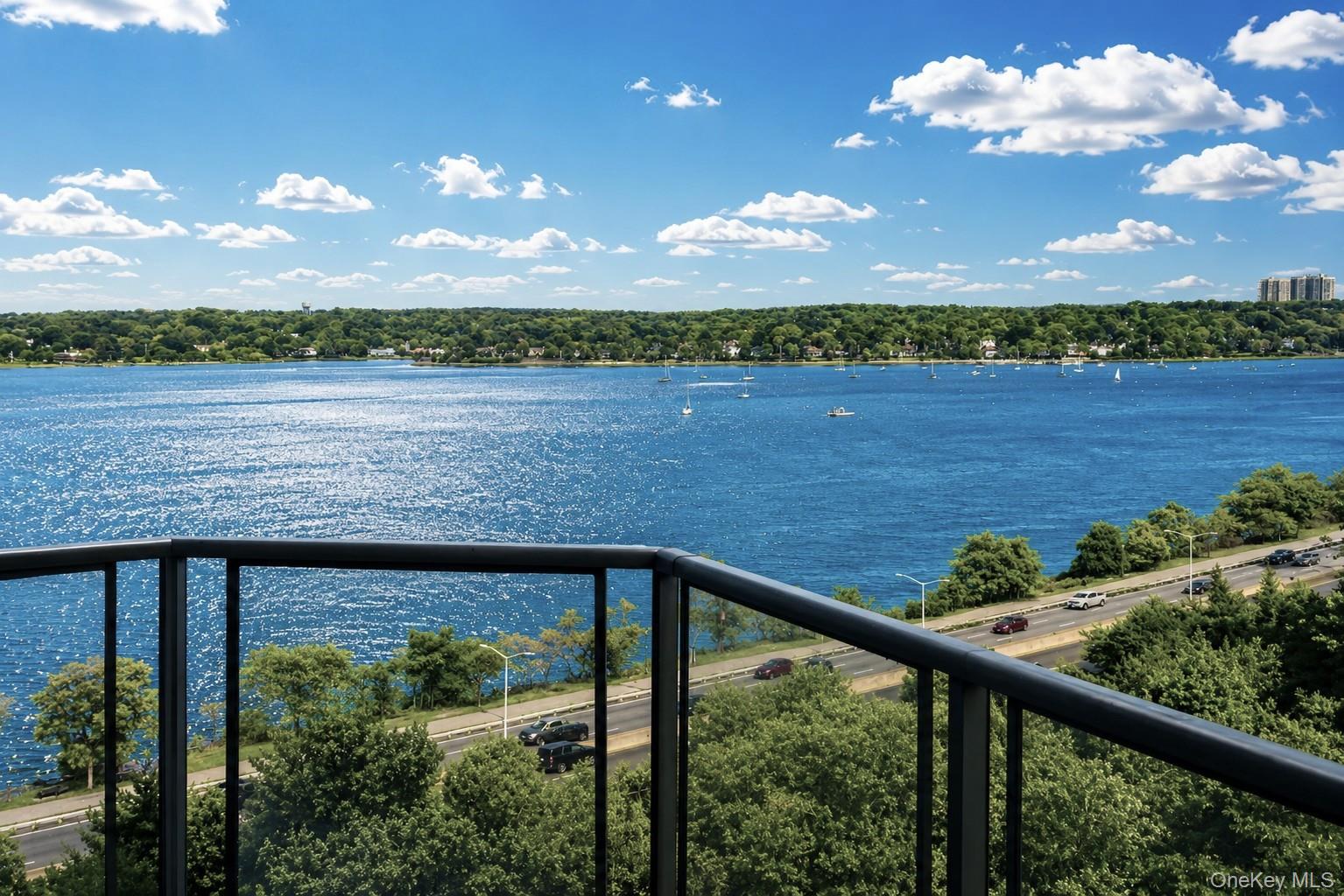 Welcome to waterfront luxury living in the highly sought-after Towers at Waters Edge!This beautiful three-bedroom, two-full-bath corner residence offers spacious interiors, unobstructed breathtaking views, and resort-style amenities. Upon entering, you are greeted by a generously sized L-shaped living and dining room, new vinyl plank flooring that is perfect touch for both everyday living and entertaining.The beautifully designed walk-through kitchen features stainless-steel appliances and plenty of space for preparing your favorite meals. Step outside onto the oversized balcony and take in the incredible panoramic views of Little Neck Bay, an ideal setting for dining al fresco, enjoying your morning coffee, or simply unwinding after a long day.Each bedroom is comfortably sized, while the primary suite provides a private retreat feel, complete with a newly renovated bathroom and its own private balcony. Best of all, every room showcases a spectacular water view!The Towers at Waters Edge offers an exceptional lifestyle with a 24-hour doorman and security, pool club, tennis and racquetball courts, playground, state-of-the-art fitness center, and so much more.This is luxury living at its finest and an opportunity you will not want to miss. Schedule your private showing today!