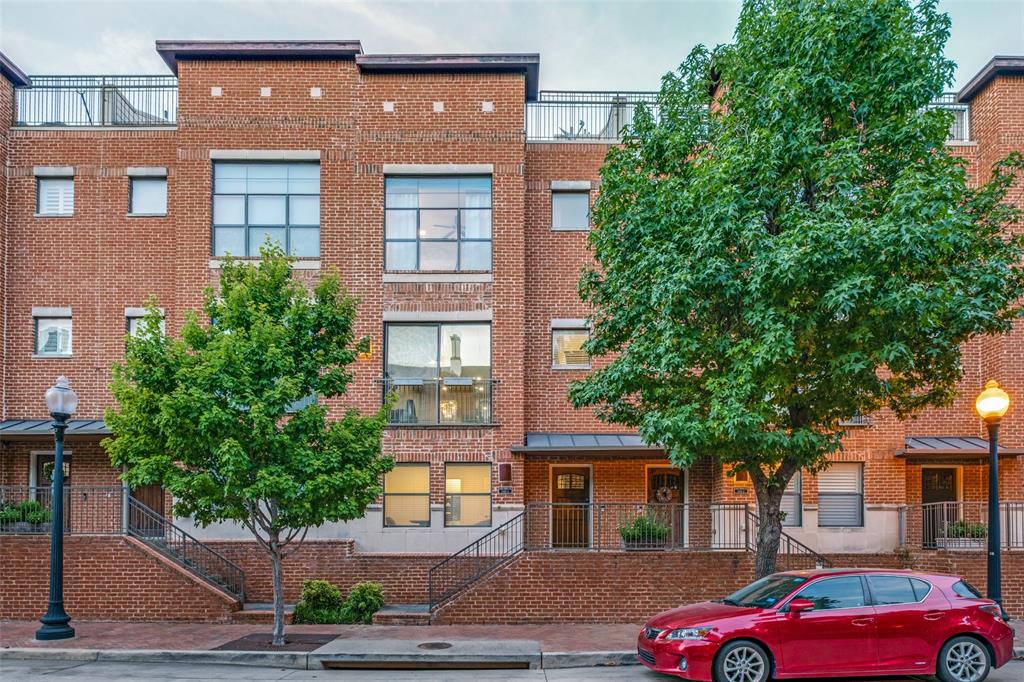 Welcome to one of State Thomas’ best kept secrets. Perfectly positioned on a quiet dead-end street, this beautifully maintained townhome offers the rare combination of peaceful residential living and unbeatable walkability in the heart of Uptown.Recent seller updates, including freshly painted interiors and refreshed cabinetry, give the home a clean, move-in-ready feel while preserving its timeless style. The open-concept living, dining and kitchen spaces are ideal for entertaining, while the dedicated office provides the perfect work from home setup before leading you to an incredible rooftop terrace showcasing panoramic Downtown Dallas skyline views.Unlike many gated communities, you’ll appreciate the convenience of stepping directly out your front door to enjoy the neighborhood without navigating gates or lengthy entry and exit points. The quiet street also provides abundant guest parking, making entertaining effortless while offering convenient Uber pickups, food delivery access and easy everyday living.The rooftop terrace is truly a standout feature. As highlighted in the aerial photography, neighboring homes have created impressive rooftop outdoor living spaces—including one featuring an oversized spa—offering inspiration for buyers looking to personalize this incredible entertaining area (subject to HOA approval and buyer verification).Located just moments from Dallas’ premier restaurants, nightlife, Katy Trail, Griggs Park and everything Uptown has to offer, this home delivers the lock-and-leave lifestyle buyers are searching for.Competitively priced and with motivated sellers ready to make a deal, this is an exceptional opportunity to own in one of Dallas’ most desirable neighborhoods. Schedule your private showing today and bring your offer.