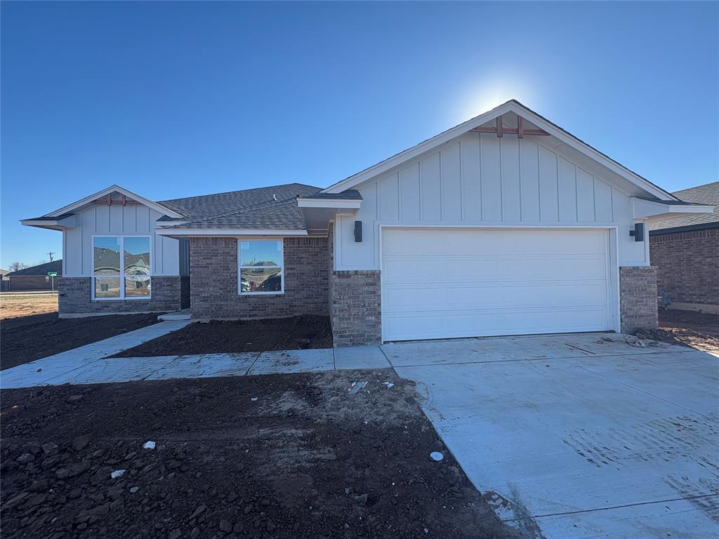 Discover a unique floor plan that blends comfort and functionality. Situated on an oversized lot, this home offers added space, privacy, and a more open feel. It features four spacious bedrooms, two and a half bathrooms, and a flexible tech area that works well for remote work, study, or creative space. One of the standout features is the generous covered back patio, offering an inviting outdoor area to relax or entertain. Inside, wood-look tile flows throughout the main living, kitchen, and dining areas, adding warmth and durability. The kitchen is equipped with stainless steel appliances, quartz countertops, LED lighting, gas range, and custom cabinetry, combining both practicality and modern design. The layout provides plenty of space and thoughtful details throughout, making it an ideal fit for a variety of lifestyles. With construction underway, there is still time to make this home your own. Located in a growing northwest Oklahoma City neighborhood, this home offers quick access to the Kilpatrick Turnpike, I-40, and I-44, making it easy to reach destinations across the metro. You are also just minutes from NW Expressway, shopping centers, restaurants, schools, and parks. Built with long-term performance in mind, this home includes high-quality upgrades like a pre-piered foundation, tornado safety straps, radiant barrier decking, a Schluter shower system, Uponor PEX plumbing, 16 inch on-center framing, a Navien tankless water heater, and Low-E Thermalpane windows. Do not miss the chance to secure this exceptional home before completion. Schedule your showing today.