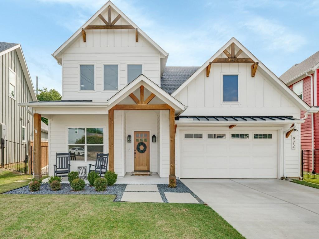 Experience the pinnacle of sophisticated Lifestyle Living in the heart of Grapevine with this exquisite residence by Maykus Homes & Neighborhood. This stunning modern farmhouse design harmoniously blends contemporary aesthetics with timeless warmth. Don't miss your chance to own this stunning newer home, thoughtfully designed with stylish upgrades throughout! The bright, open-concept floor plan is filled with natural light and offers the perfect space for everyday living and entertaining. Enjoy a spacious first-floor primary suite, a versatile office or flex room, and generously sized upstairs bedrooms with plenty of room to grow. Combining modern finishes, functional living spaces, and exceptional comfort, this move-in-ready home truly has it all!
