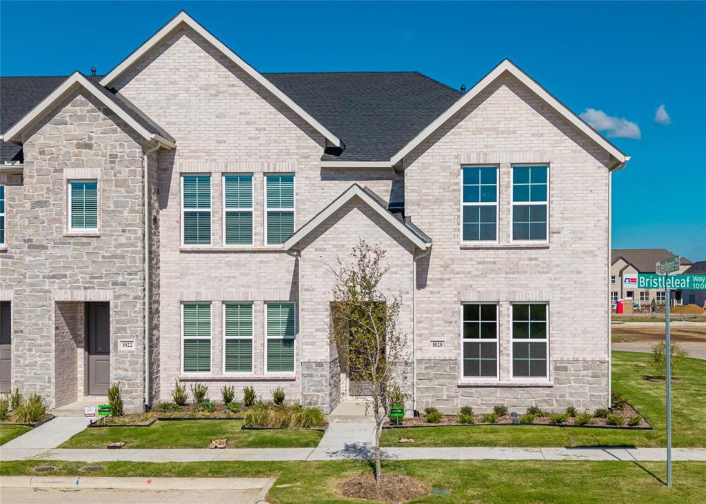 CB JENI HOMES LIBBY 2 floor plan.  CORNER homesite! 3 bed, 2.5 bath, 1,971 sq ft luxury townhome with private entryway and open concept living—perfect for entertaining. Gourmet chef’s kitchen with huge island overlooks the family and dining areas—an entertainer’s dream! SMART home with energy-efficient features including tankless water heater, gas heating, and 16 SEER AC system with 10-year parts warranty. Abundant storage throughout. Owner’s suite offers spa-like oversized shower and huge walk-in closet. Upstairs loft-game room provides versatile extra living space. Located in Twin Creeks Watters, in the heart of exemplary schools, dining, shopping, lakes, parks, and acclaimed golf courses nearby.