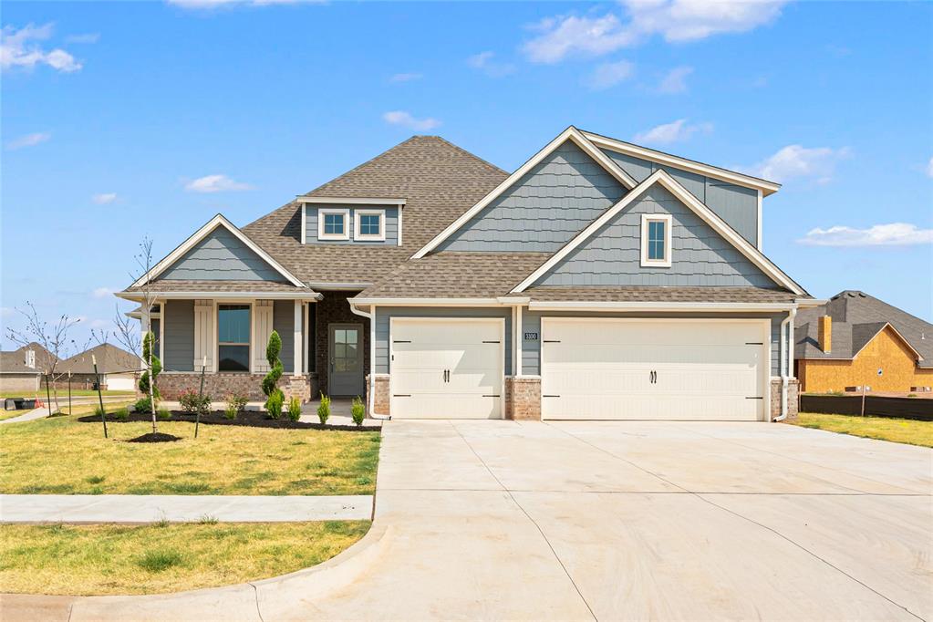 There's a lot to love about 3100 Colt Way, and this Sage Bonus Room floor plan gives you the space to make it work for real life. With 4 bedrooms, 3 bathrooms, a bonus room, and a 3-car garage, there's plenty of room to spread out without wasting space where you don't need it.The main living area makes an impression with a cathedral ceiling, large windows, wood-look tile, and a stacked-stone gas fireplace. It flows right into a kitchen that's built for both everyday life and entertaining, with custom cabinetry extending to the ceiling, 3 CM countertops, a large island, stainless steel appliances, 5-burner cooktop, and a spacious corner pantry.The primary suite gives you a place to actually unwind, with a freestanding tub, walk-in shower with rain shower head, dual vanities, private water closet, and a generous walk-in closet. Upstairs, the bonus room gives you even more flexibility for a game room, movie room, home office, or whatever fits your life.Outside, covered patios extend your living space, while the 3-car garage includes an in-ground storm shelter. Add in a tankless water heater, thoughtful finishes throughout, and a brand-new home that's ready for its first owner, and there's a lot here to get excited about.