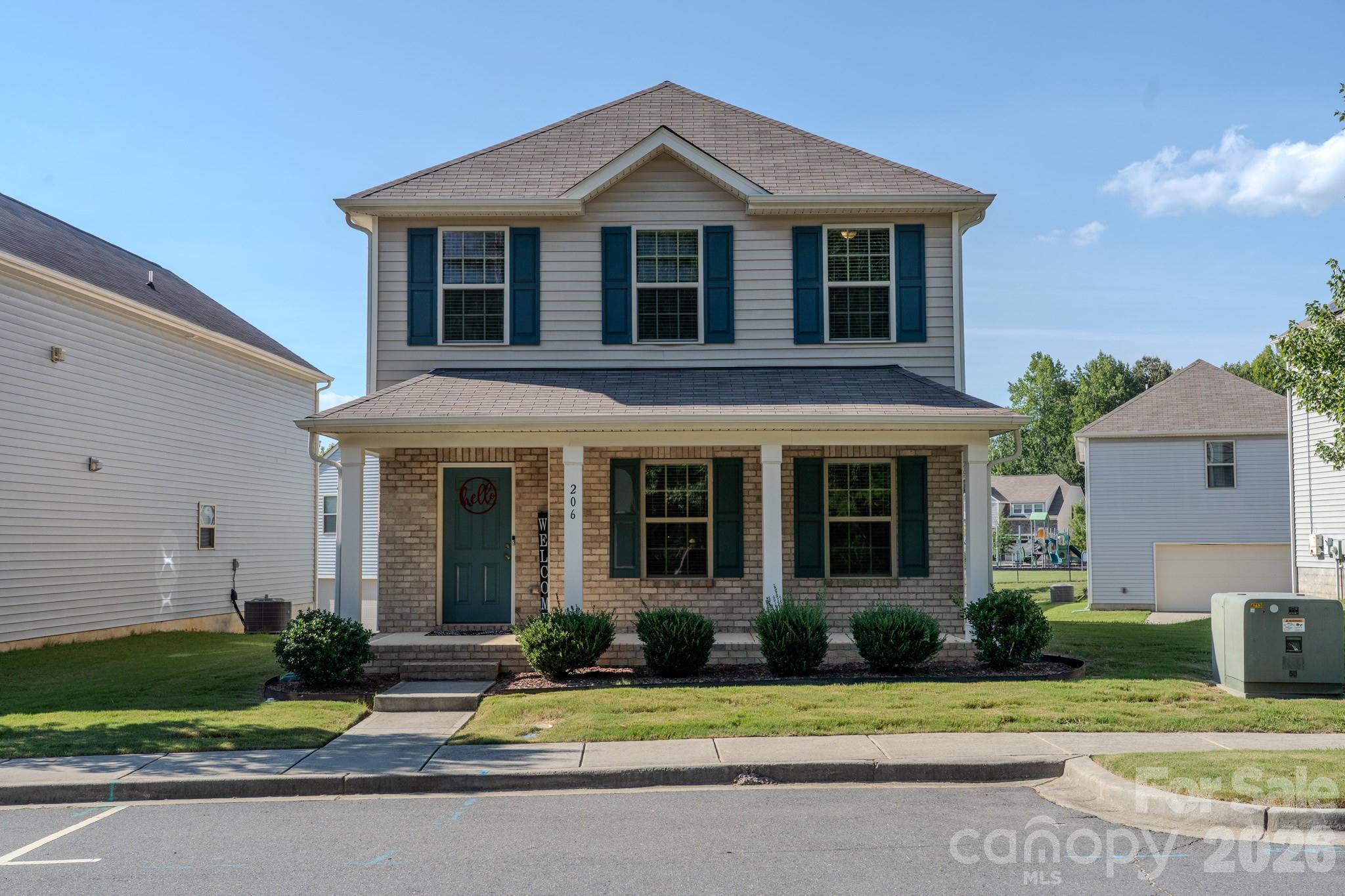 Welcome HOME to this meticulously maintained two-story beauty! Built in 2019 and lovingly cared for, this home offers a thoughtfully designed floor plan with comfortable living spaces throughout. Located close to Rock Hill shopping and dining, Winthrop University, with a straightforward commute into Charlotte! Whether a home or rental, this home checks all the boxes! The main level welcomes you with a spacious great room that flows effortlessly into the dining area and kitchen—perfect for everyday living and entertaining. The rear-load garage provides convenient access while complementing the home's charming exterior.Head upstairs to find the primary bedroom featuring a private bath and walk-in closet, along with three additional bedrooms, another full bath, and a versatile loft offering endless possibilities for a home office, playroom, media space, or second living area. And the garage? It's HUGE. A gigantic garage is always a winner! Ideally located in Ebenezer Village in Rock Hill, between Celanese Road and Highway 901, this home offers convenient access to shopping, dining, Winthrop University, and all that Rock Hill has to offer. Meticulously maintained and MOVE-IN ready, this home combines location, functionality, flexibility, and comfort in all the right places. Come see all it has to offer and make it HOME!
