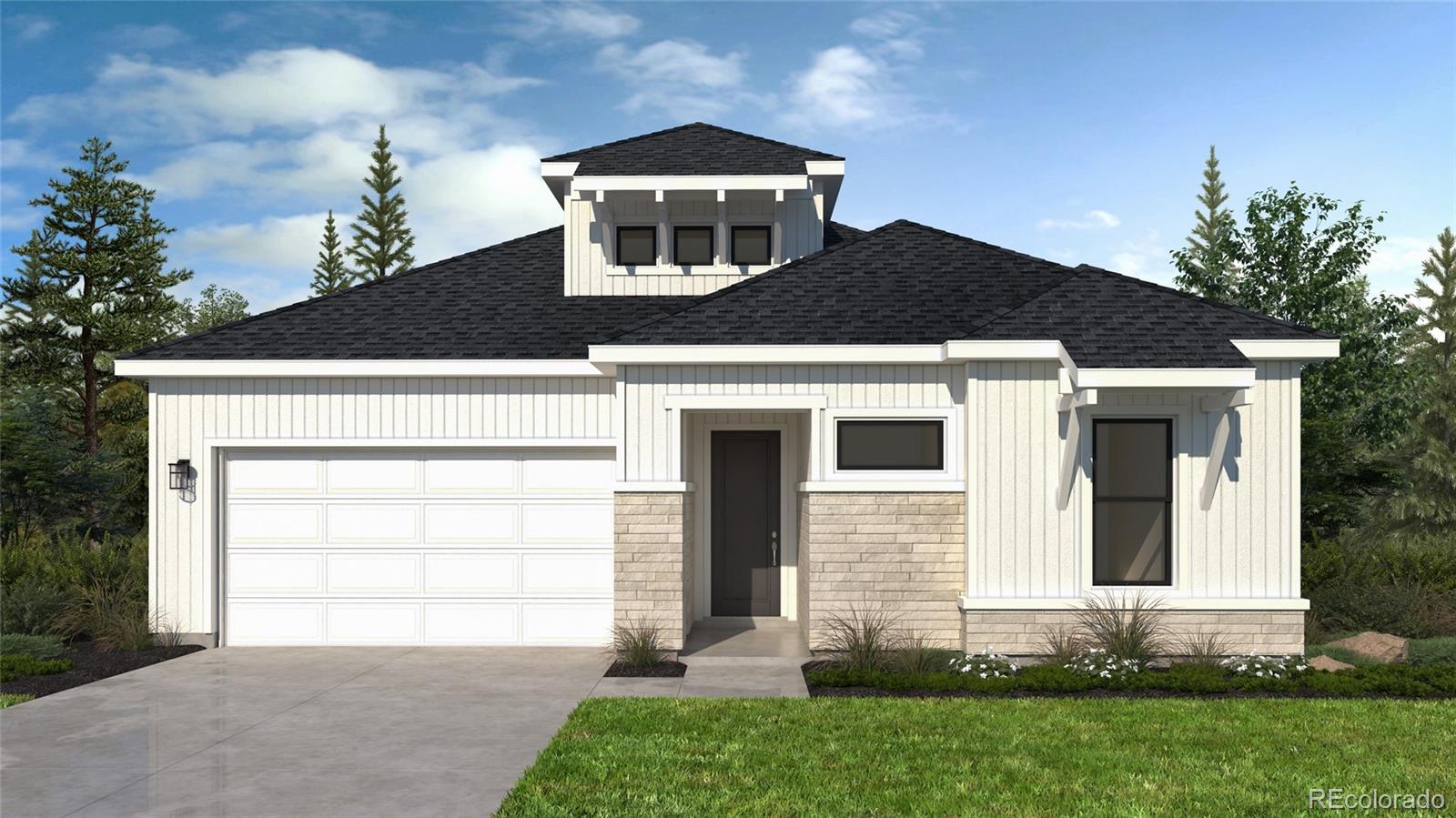 Brand New Low-Maintenance Patio Home!  Available Late Summer!

Castle Rock's newest 55+ active-adult community is now selling by BLVD Builders! The Elbert single-family patio home offers 2,113 finished square feet of living space featuring a distinctive exterior with black framed windows, full unfinished lower level, and a fenced rear yard with front & rear landscaping included.  The main level features up to 12-ft ceilings with 8-ft doors, gourmet kitchen, office and large covered patio. Design finishes include a Level 2 package which 42-in maple cabinets throughout with soft close & dove tail drawers, tiled kitchen backsplash, KitchenAid® appliances with a gas cooktop gourmet kitchen and French-door refrigerator, quartz countertops with undermount sinks throughout, 12x24-in bath tile, and beautiful vinyl plank flooring for easy cleaning.   

Low-maintenance lock and leave lifestyle that includes all landscape maintenance and snow removal.   Exclusive amenities include Daybreak Park featuring a covered pavilion, pickleball & cornhole courts, green space, sports field and access to regional walking and biking trails at the Ridgeline Open Space.  Located on the west side of I-25, minutes from downtown Castle Rock featuring boutique shopping, restaurants, recreation, medical and everyday conveniences.  BLVD Builders is a local homebuilder in the Denver area offering high quality features and Best-In-Class warranties (2-10 Home Warranty).
