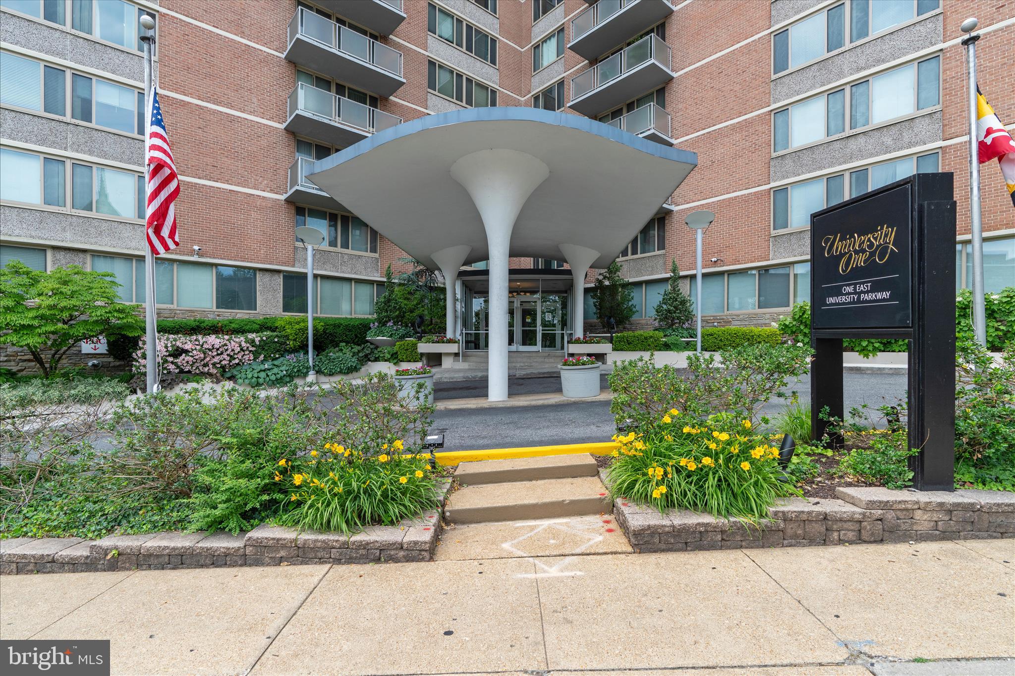 Walk to Hopkins! - Experience elevated city living in this beautifully situated 2-bedroom, 2-bath condo at 1 University Parkway #1304 in Baltimore’s sought-after Charles Village neighborhood. Perched on the 13th floor, this residence offers stunning city views along with unbeatable convenience just moments from Johns Hopkins University, local bars, restaurants, shopping, and everyday essentials. Enjoy a perfect blend of comfort, location, and vibrant urban lifestyle living. **Condo fee includes heating, cooling, electric, & water** Garage parking is available for rent. Just steps from JHU shuttle & 24hour secure building.