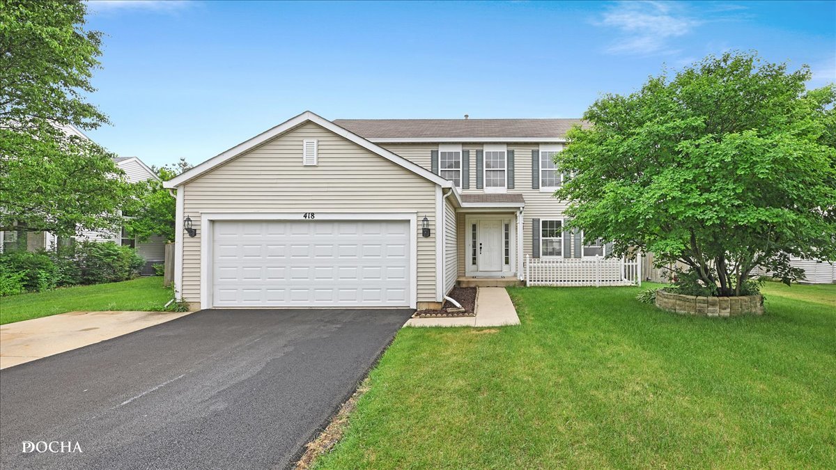 Discover the potential in this spacious 4-bedroom, 2.5-bath home in the heart of Oswego, offering generous living spaces, a functional floor plan, and several major recent updates. A welcoming two-story foyer sets the tone as you enter, while large windows throughout fill the home with an abundance of natural light.    The thoughtfully designed layout provides plenty of space for everyday living, entertaining, and working from home. Fresh interior paint and brand-new carpeting create a clean, neutral foundation, while still offering the next owner the opportunity to add their own style and personal touches.    The partially finished basement adds valuable additional living space and features a dry bar-perfect for a recreation room, home office, fitness area, playroom, or game-day gatherings.    Step outside to a generously sized backyard offering endless possibilities for outdoor entertaining, gardening, play, or simply relaxing and enjoying the outdoors.    Major recent improvements add even more value, including a brand-new roof (August 2026), new water heater (July 2026), new air conditioner, and whole-home interior paint (Spring 2026), plus new carpet (summer 2026).    Conveniently located near parks, walking trails, shopping, dining, and Oswego-area schools, this home offers the ideal combination of space, location, recent improvements, and opportunity. Whether you're looking for room to grow or a home you can personalize over time, this property is ready for its next chapter.