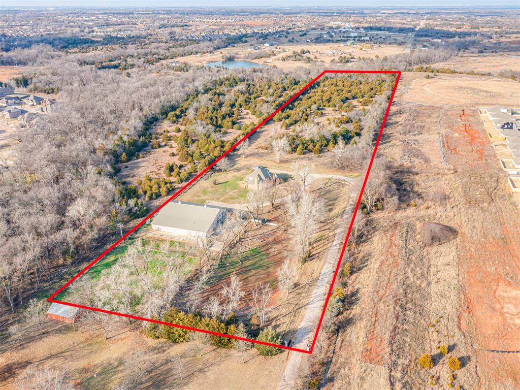 Rare opportunity! State of the art facility at 7885 sq.ft. and almost 14 acres with a 3815 sq ft home. Property is fully fenced with electric gate and very private. Development possibilities and only a few miles from OU, which would make this the perfect research facility. 6 Grow rooms 750sq.ft per room. 144 Lights ( 6 grow rooms x 24 lights per room, 3 rows per room, 8 lights per row each equipped with lift system ) 10 Lights ( Mom & Clone room ) Lights: Dominator XXXL Air Cooled Reflectors, Phantom 2 Ballast, 1000W HPS lights. Dehumidifier 335 Quest. Rolling benches ( 3 per room ). HVAC ( 5 Mini Splits per Room, WiFi controlled + Central HVAC for the offices ) makes it very cost efficient. Each Room Equipped with Troll Master, Each independent Electrical Panel. Hikvision Inside and Outside cameras. Independent 600KW CAT Electrical Generator. Independent Irrigation System 251 sq.ft + 3T underground water tank. Dry Room Equipped with 2 Lift Systems 475 sq.ft. Trim Room 377.2 sq.ft. Soil Room 251 sq.ft. Office + Bathrooms. Utility Electrical room. CO2 System. Storm shelter. Fully Compliance with approved Occupancy Certificate from City Of Norman. Property has it's own well and septic, the house is Geothermal. Equipped, Clean & Ready to GO!