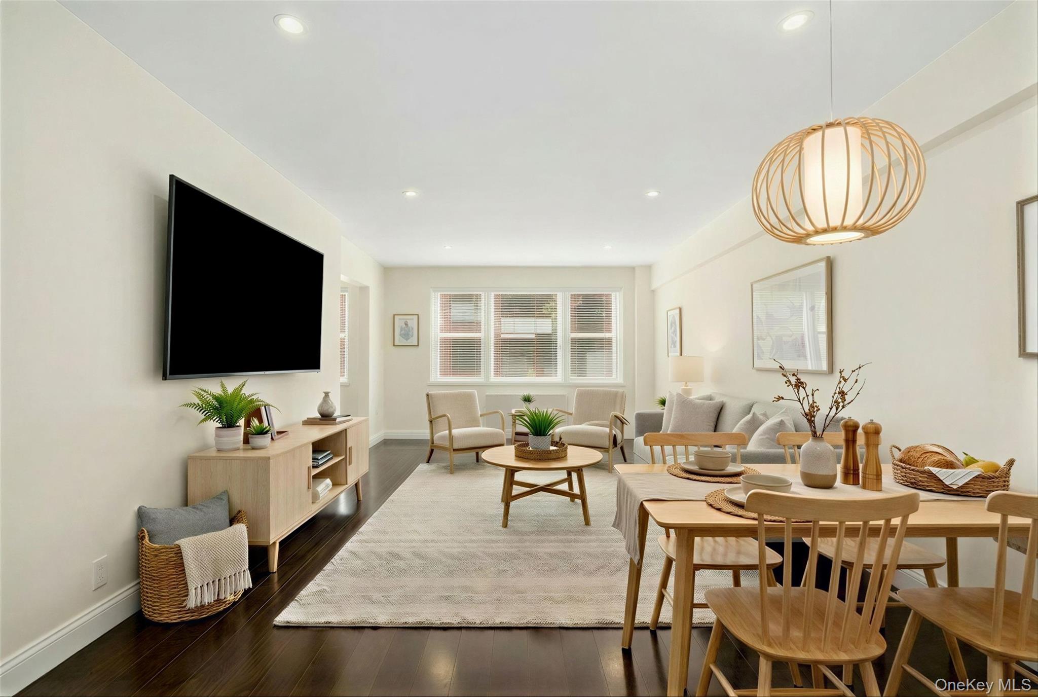 Step into this beautifully renovated Junior 4 at 30 E Hartsdale Ave, Unit 1H, where charm meets modern convenience. This versatile bright unit offers the flexibility to live like a 2-bedroom, with a bonus space perfect for a second bedroom, home office, or cozy den. The fully updated kitchen features brand-new stainless steel appliances, sleek cabinetry, and stunning countertops that make cooking and entertaining a breeze. The bathroom has been tastefully renovated, adding a touch of luxury to your daily routine. Throughout the unit, you’ll find gleaming hardwood floors and an abundance of closets, ensuring plenty of storage and timeless style. The location is a commuter’s dream, close to the Hartsdale Metro-North station for a 35-minute express ride to Grand Central. With easy access to major highways, shopping, and the vibrant Hartsdale downtown, you’ll have everything you need right at your fingertips. Move-in ready and waiting to welcome you home, don’t miss this incredible opportunity!