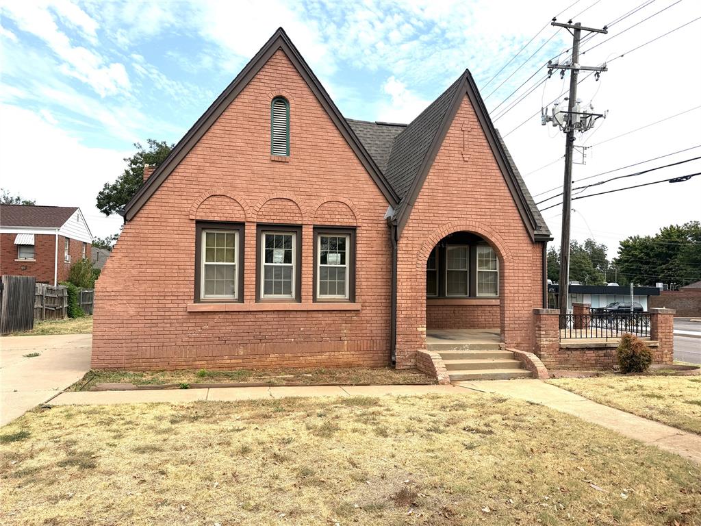 Step into the character and charm of this 1930s-era home at 2101 NW 27th in Oklahoma City. This 2-bedroom property features a good-sized living area, two separate dining areas, and a corner lot with plenty of outdoor space. An unfinished basement provides additional storage or flexible space, while the detached 1-car garage/shop offers even more room for storage, projects, or hobbies. Original-era character and classic details give this home a unique feel and provide a great opportunity to add your personal touches while preserving its charm. Conveniently located with easy access to major roads, shopping, dining, and area amenities.