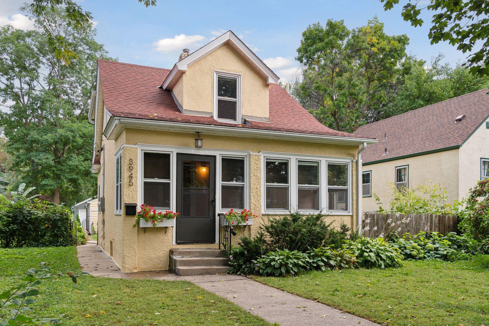 OFFER RECEIVED. HIGHEST AND BEST DUE BY 6:00 SUNDAY, 9-28.   OFFERS WILL BE REVIEWED AT 9:00.

Open House Sat. & Sun. 1:00pm - 3:00pm.  This one is for all you buyers who want to buy from sellers who have put a lot of care and into maintaining their home. Roof replaced on home and garage in 2023. Gleaming hardwood floors. Radon mitigation system installed by previous owners.  Sellers never used drain tile and sump basket.  Abundant perennial gardens and ornamental trees.  Many windows replaced.  Lead water line replaced. Easy access to light rail.  Great coffee shops, restaurants, Lake Hiawatha and more all within walking distance.