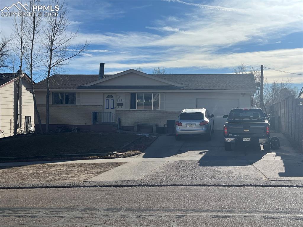 Popular Park Hill location and fantastic opportunity! Rancher with full basement. Large living spaces and loaded with potential. Large, fenced yard with views. Get some sweat equity! Shows a bit messy. Sellers are packing up.