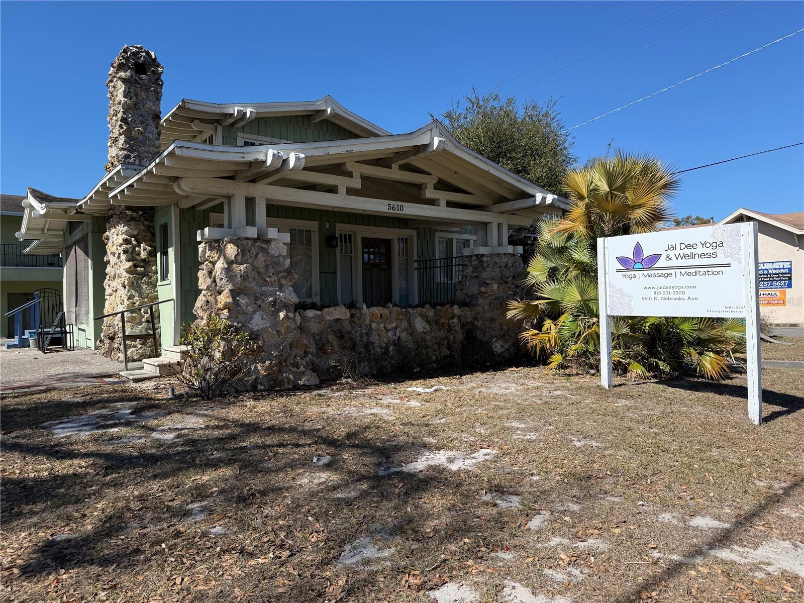 Mixed-use commercial property zoned CI (Commercial Intensive) and located on high-visibility N Nebraska Ave in Tampa. The property features a versatile commercial structure with over 1,600 square feet of storage, making it well-suited for a wide range of commercial, service, or contractor-related uses.In addition to the commercial component, the property includes two residential apartments located at the rear, providing supplemental rental income or flexibility for owner-user occupancy. The combination of commercial frontage and residential units creates an attractive live/work or income-producing opportunity.Situated along a major commercial corridor with strong traffic exposure, the property benefits from excellent accessibility and proximity to surrounding neighborhoods, Seminole Heights, and downtown Tampa. CI zoning allows for intensive commercial uses, adding long-term flexibility and redevelopment potential.An ideal opportunity for an owner-user, value-add investor, or buyer seeking mixed-use income with upside in a growing Tampa submarket.