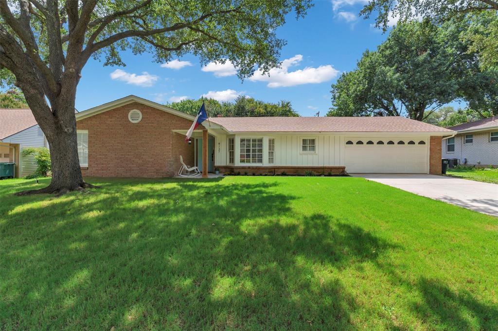 Beautifully renovated 3-bedroom, 2-bath home in a prime location with one of the top rated Elementary schools, Overton Park, in FTW ISD. There is over $150,000 in recent upgrades made to make this house a home. Major improvements include a remodeled kitchen and primary bath (2023), custom bar with wine fridge, all-new electrical, tankless water heater, new flooring, and foundation repairs. Exterior updates feature a new driveway, irrigation system, Bermuda sod, fresh trim paint, and a backyard fence. Move-in ready with modern finishes, classic charm, and mechanical peace of mind.