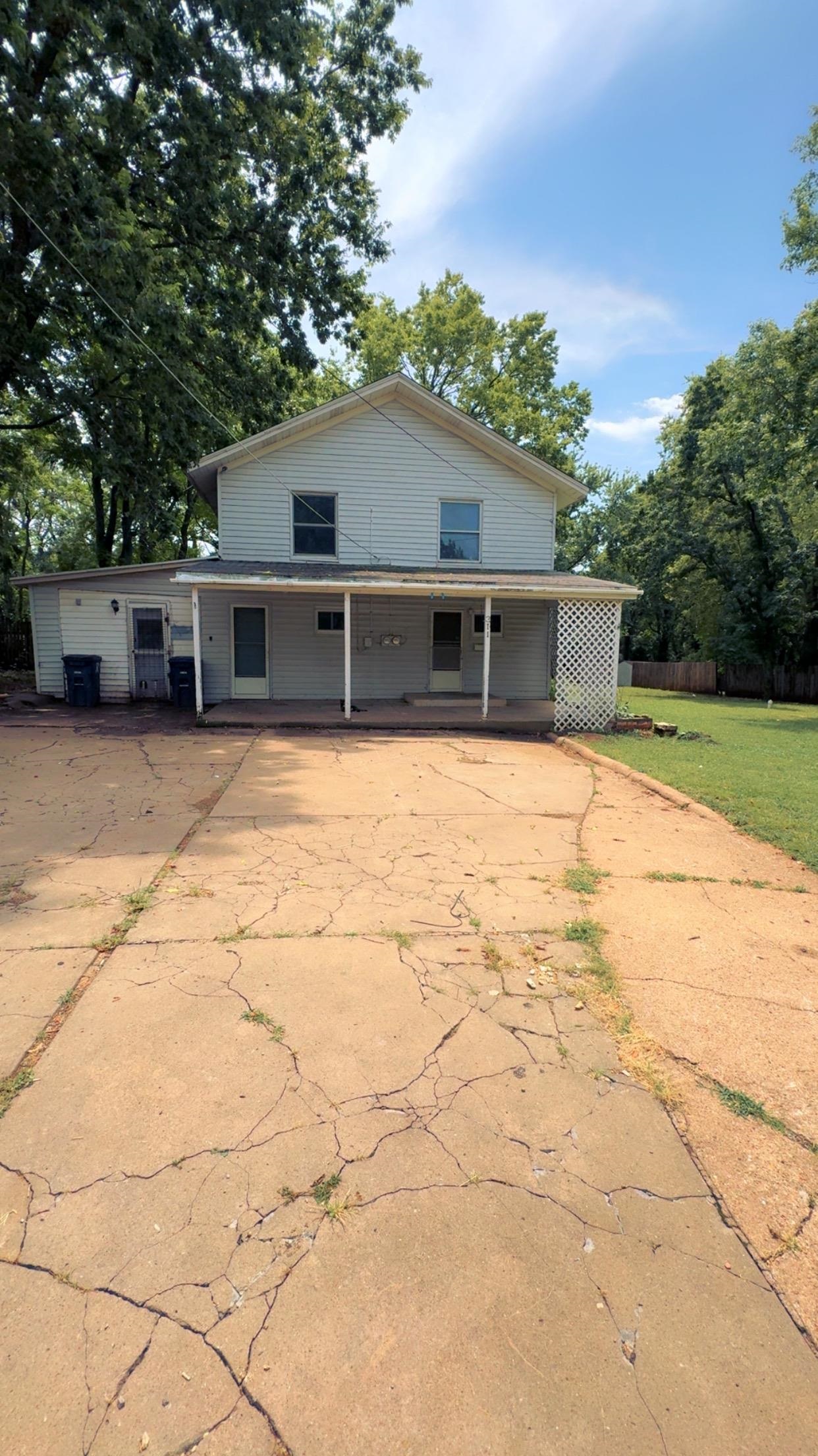Packed with potential, this 3-bedroom home sits on two lots and is ready for someone to bring it back to life! With a little TLC, this property could truly shine. In addition to the three bedrooms, there are two bonus rooms that offer flexibility for home offices, hobby spaces, or additional sleeping areas (buyer to verify). Outside, you’ll find a good-sized detached garage and an extra vacant lot, providing plenty of room for a garden, shop, play area, or future possibilities. Whether you’re an investor or a buyer looking for a project, this property offers a great opportunity. Cash or conventional financing is likely the best fit. Come see the potential for yourself!