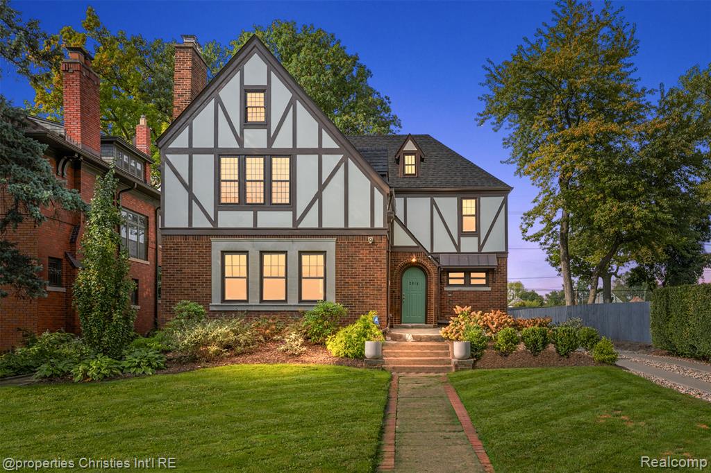 Welcome to this beautifully updated Tudor in Detroit’s highly sought-after Indian Village neighborhood! This stunning 5-bedroom, 3.5-bath home blends timeless character with modern updates, offering over 2,700 square feet of refined living space.Step inside to find rich hardwood floors, original architectural details, and a light-filled living room anchored by a classic fireplace. The spacious dining room is perfect for entertaining, while the fully renovated kitchen features quartz countertops, custom cabinetry, stainless steel appliances, and a stylish backsplash—designed for both everyday living and hosting.Upstairs, generously sized bedrooms provide comfort and flexibility, including a serene primary suite. The third-floor space offers endless possibilities—ideal for a guest suite, home office, or creative retreat.Recent updates include newer mechanicals, ensuring peace of mind for years to come. Outside, enjoy a large, private yard with a newly added driveway leading to a detached 2-car garage—rare for the area. The outdoor space is perfect for relaxing, entertaining, or future customization.Located just minutes from West Village, Belle Isle, and local dining and shops, this home offers the perfect blend of historic charm, modern convenience, and prime location.Don’t miss your opportunity to own a move-in-ready home in one of Detroit’s most established and vibrant communities.