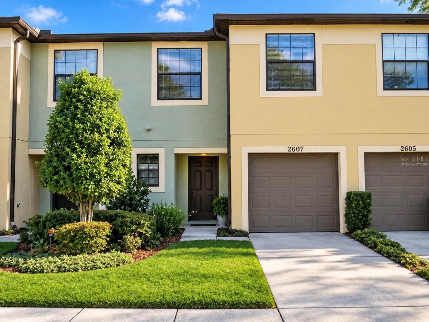Beautiful 3-bedroom, 2.5-bath townhouse offering 1,362 sq ft of living space in the gated Edgewater at Lake Brandon community. Major updates include a new roof in 2025, fresh interior paint, new carpet, and an attached 1-car garage with a newly finished epoxy floor. The home features a spacious screened-in lanai with newer screening and a large exterior storage closet, central A/C, double-pane windows, and a functional open living and dining layout. Community amenities include a pool, while HOA fees include water and lawn care. Conveniently located near US-301, the Selmon Expressway and I-75, with easy access to shopping, dining and major Tampa-area destinations. Move-in ready and ready for its next owner.