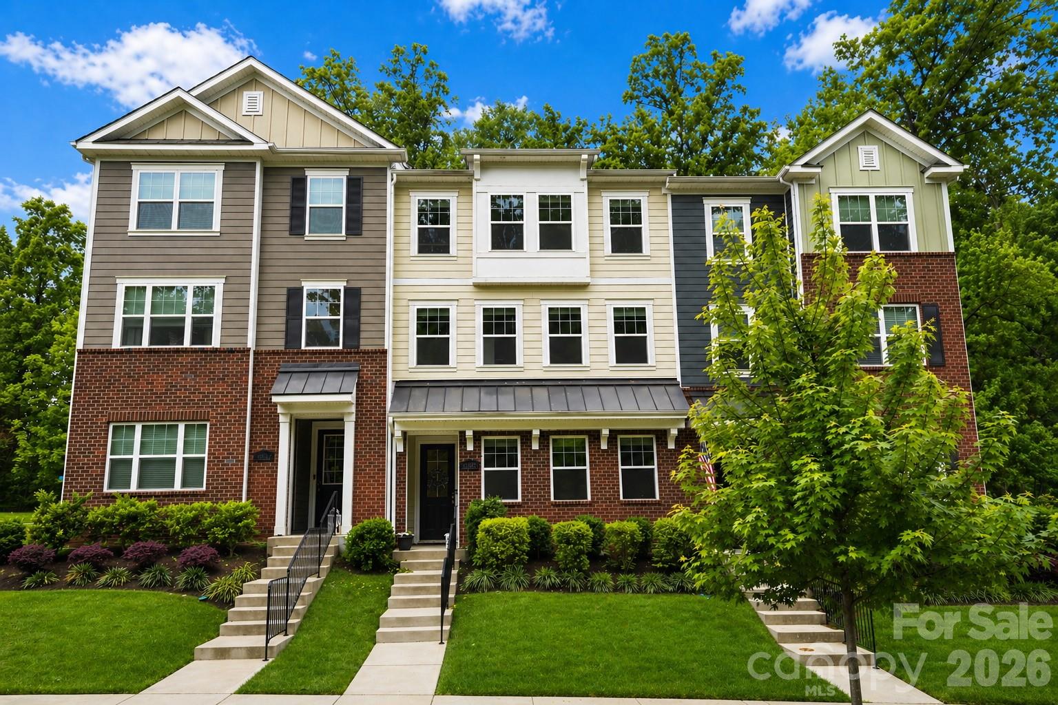 Tucked away on one of the most coveted streets in Summers Walk, this beautifully appointed townhome offers a rare blend of privacy, nature, and community living. Situated on a quiet dead-end street with only six townhomes total, this location is truly unique—no through traffic, no front or rear neighbors, and serene views of mature trees both front and back. The street itself borders a peaceful dairy farm, creating a setting that feels private and secluded while still being minutes from everything Davidson has to offer.This thoughtfully designed 4-bedroom, 3.5-bath feels like new construction townhome features an oversized 2-car attached garage, a private guest suite with full bath on the ground floor, and a spacious main living level with a covered balcony—perfect for enjoying the tranquil surroundings. The home also includes a beautifully upgraded kitchen, open-concept living spaces, and exceptional storage throughout.Located in the highly desirable Summers Walk community, residents enjoy resort-style amenities including a swimming pool, clubhouse, playground, and expansive greenspaces. Scenic walking trails connect directly to the West Branch Nature Trail and the 90-acre West Branch Nature Preserve, providing access to Davidson’s extensive network of greenways, parks, bike paths, and even Downtown Davidson and Davidson College.This home offers the perfect combination of low-maintenance living, unmatched privacy, and access to nature—all in one of Davidson’s most sought-after communities.