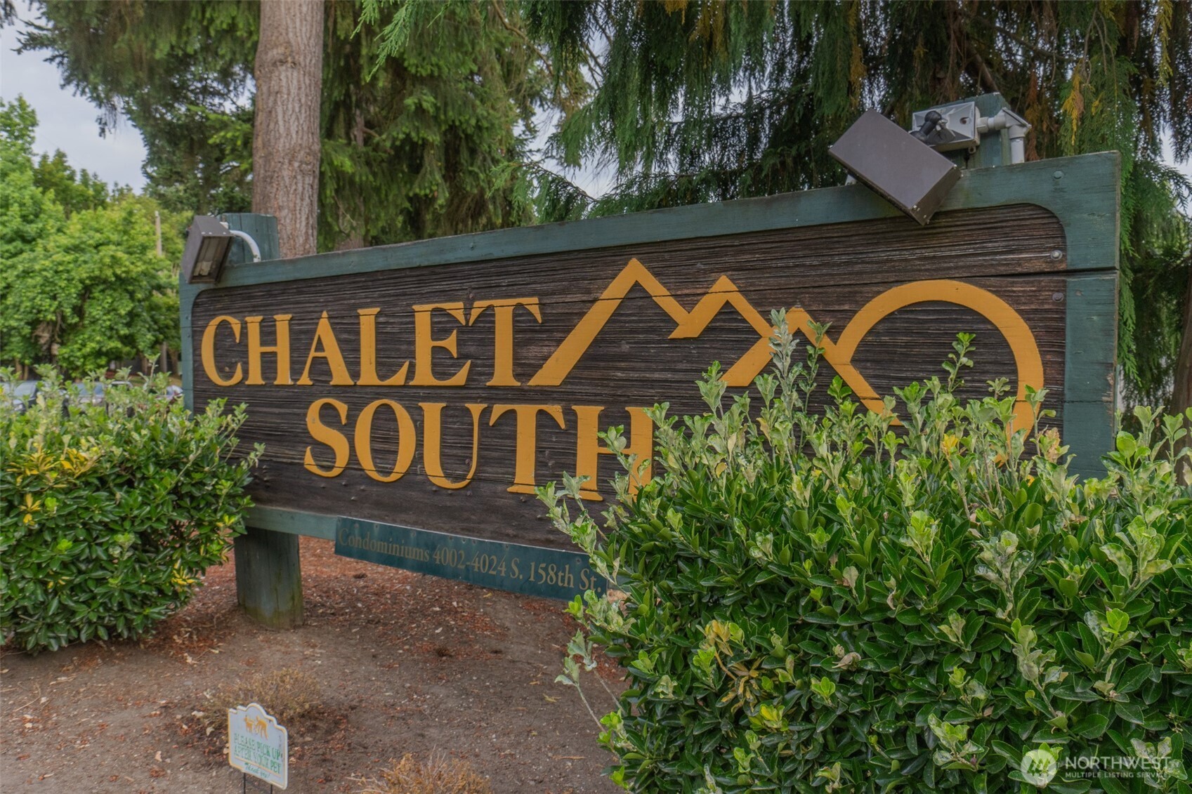 Welcome to the Chalet South. This well-maintained, pet friendly condominium offers a comfortable layout with vaulted ceilings that create an open, airy feel. The spacious living area flows seamlessly into the dining space and functional kitchen offering an inviting setting for everyday living and entertaining. Enjoy generously sized bedrooms, a covered patio and recently updated windows, floors, and doors. Assigned parking, and additional storage. Ideally located just minutes from Southcenter Mall, Sea-Tac Airport, Link light rail, and major freeways, this property is perfect for first-time buyers, downsizers, or anyone seeking low-maintenance living in a prime location.
