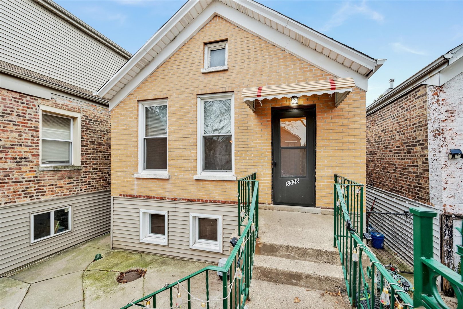 Single family house in McKinley Park. First floor with 3 bedrooms and 1 bathroom.   Basement with 1 bedroom, 1 office room, 1 bathroom, and a huge recreation room to play game, storage space, and more.  Kitchen has plenty of cabinets, storage space, and a window facing the kitchen sink to have more lights and fresh air the area.  Central air and heat. The laundry area is located in the basement. A side door walkout of the house.  A nice fenced front yard space to decorate your holiday design or relax.  A large backyard space to create your landscaping design, enjoy the outdoor exercise, or BBQ. 2 car garage.  Nearby McKinley Park, Tennis Court, Starbucks, 7-Eleven, CVS - Pharmacy in Target, Jewel-Osco, Cermak Fresh Market, Restaurant,  School, Orange Line Station 35th/Archer, CTA Bus #35/35th Street, Bus #62/Archer, and highway I-55.Driving approximately 7 miles to Downtown, Chinatown, or Pilsen. Convenience location.