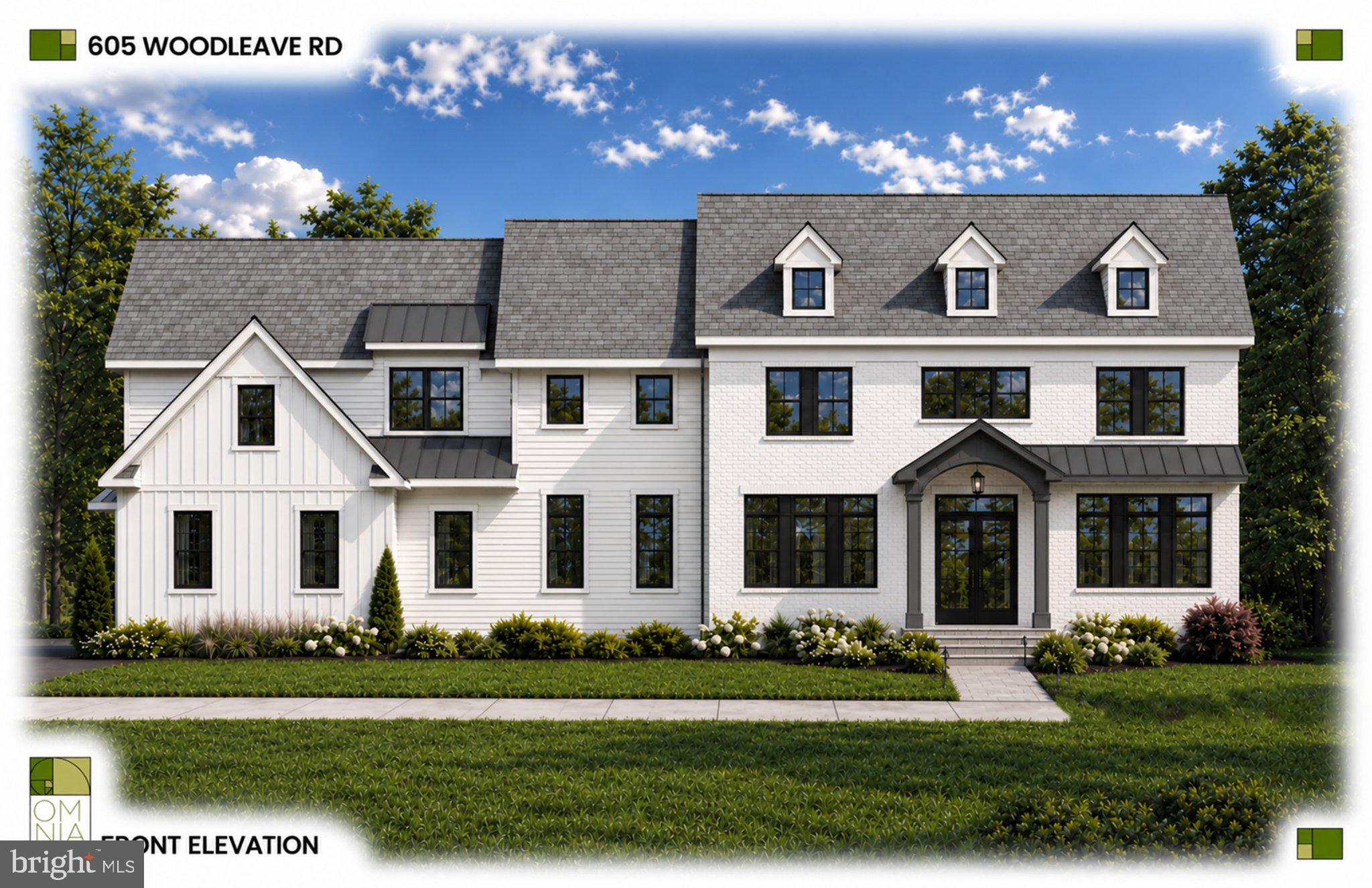 To be constructed on one of Bryn Mawr’s most admired residential streets, this exceptional new home offers a rare opportunity to create something entirely new within a neighborhood that already feels deeply established. It is the kind of street where generous parcels provide privacy and a sense of retreat, yet neighbors know one another, gather easily and turn Halloween into a neighborhood tradition. There is a genuine sense of community here, without sacrificing space or anonymity. Designed in deference to the architecture of the surrounding homes, the residence is a study in enduring, classic style. Painted brick is complemented by thoughtfully placed vertical and horizontal cement board, adding subtle variation and dimension to the exterior. Set on .91 verdant acres, the home will be finished on three levels with five bedrooms, each with an en suite bath. A gracious entry foyer establishes the scale of the interiors, with a direct view through the house to the expansive rear grounds. The first floor has been thoughtfully planned to accommodate both formal entertaining and the more relaxed rhythms of everyday life, with generously proportioned rooms and an easy connection between spaces. The expansive primary suite is conceived as a private retreat, incorporating a dedicated office, coffee bar, an exceptionally large dressing room and a beautifully appointed bath with separate vanities and private water closets. Four additional bedroom suites provide equally considered accommodations for family and guests. A comprehensive package of elevated interior finishes further reflects Silo Builders’ commitment to craftsmanship, quality and thoughtful execution. Equally important is the builder’s accessibility throughout the process, a hallmark of his projects and an increasingly rare advantage when creating a custom home. With an anticipated construction period of approximately 14 months following final selections and permitting, this is an opportunity to build a home of exceptional quality and presence while becoming part of one of Bryn Mawr’s most welcoming and enduring neighborhoods.