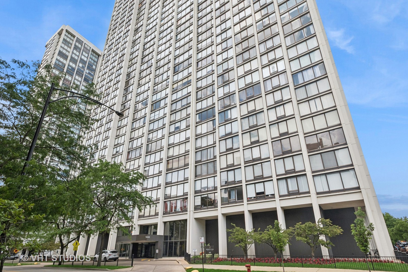 Introducing this stunning, move in ready, sun-filled corner unit in a premier Edgewater high-rise! This beautiful completely updated 2-bedroom, 2-bath condo offers a desirable split floor plan, featuring two generously sized bedrooms and two completely renovated full baths, including a large primary suite with a sleek walk-in shower and a second bath with a relaxing soaking tub.  Every room has been thoughtfully upgraded with brand-new flooring throughout, including the entryway, hallways, and closets.  Freshly painted, the modern, open-concept layout showcases a fully redesigned kitchen with all-new, cabinetry, countertops and all new stainless-steel appliances, and generous counter space with an eat-in area that flows into the living and dining areas. New light fixtures add a fresh, contemporary touch throughout the home. Enjoy spectacular southwest city views and southeast lake views, flooding the unit with natural light. The building has completed a full lobby renovation and offers a suite of full-service amenities: 24-hour doorman, on-site dry cleaners, tennis courts, indoor pool, outdoor pool, fitness rooms  (inquire for details), Conveniently located with an express bus stop right outside the building-just 10 minutes to Michigan Avenue! No-pet building. Steps to the lakefront, beaches, parks, and public transit-this home delivers the ideal blend of modern comfort, city convenience, and lakeside tranquility.