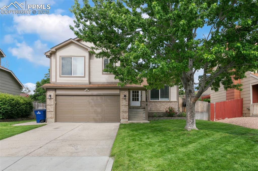 Welcome to your beautifully updated new home on the East side of Colorado Springs near the Powers corridor! Fresh interior and exterior paint creates a modern, move-in-ready feel while soaring vaulted ceilings and an open-concept layout offer a spacious, airy vibe the moment you step inside.
Unwind by the cozy gas fireplace or enjoy the comfort of a brand-new furnace, water heater, and central air conditioning—everything you need for year-round peace of mind.
Situated in a highly desirable neighborhood, this home puts you close to top-rated schools, parks, shopping, dining, and fitness centers—perfect for growing families and active lifestyles. Just minutes from Peterson Space Force Base and with no HOA, this home offers both convenience and freedom.

Don’t miss your chance to own a home that blends comfort, style, and location—schedule your showing today!