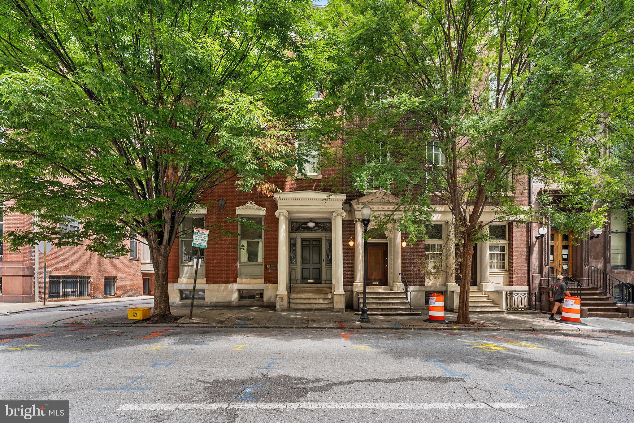 Welcome to this charming one-bedroom, one-bath residence located in the heart of Baltimore's historic Mount Vernon neighborhood. Blending timeless character with modern updates, this inviting home features soaring ceilings, original hardwood floors, an elegant arched entryway, built-in shelving, and a cozy wood-burning fireplace. The modern kitchen offers stylish finishes, while a brand-new refrigerator and furnace provide added peace of mind. Additional conveniences include basement storage, shared laundry facilities, and a secure building with controlled entry and security cameras. Ideally situated directly across from Mount Vernon Place and the Peabody Institute, you'll enjoy easy access to local cafés, restaurants, bars, cultural attractions, parks, and public transportation. A wonderful opportunity to own a piece of Baltimore history in a vibrant, convenient location.