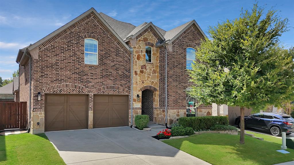 Immaculate and move-in ready, this stunning, North facing, American Legend home in Stonebridge Ranch offers the perfect blend of luxury, comfort, and convenience. From the moment you enter, soaring ceilings, abundant natural light, and gorgeous hardwood floors create an inviting atmosphere. The chef’s kitchen is the heart of the home with an oversized island, stainless steel appliances, ample cabinetry, granite counters, and a walk-in pantry. It flows seamlessly into the spacious family room and dining area, ideal for entertaining. Upstairs, enjoy both a game room and a media room, offering plenty of space for recreation and relaxation. (Family room & media room are wired for surround sound.) Car enthusiasts and hobbyists will love the three-car garage—perfect for multiple vehicles, a workshop, or extra storage for tools and equipment. Step outside to a large, pool-sized backyard with a covered patio—perfect for outdoor dining and gatherings. Beyond the home, Stonebridge Ranch residents enjoy unmatched amenities including pools, a beach, parks, tennis courts, pickleball, lakes, fishing, ponds, and scenic trails. The location is unbeatable—just minutes from shopping, restaurants, several golf courses, country club and hospitals, with easy access to Frisco, Plano, and Dallas. Nestled in McKinney, recently ranked the 9th safest suburb in America and the #1 most affordable place to live in the U.S., this home offers both peace of mind and incredible value. Don't wait! This home won't last long!