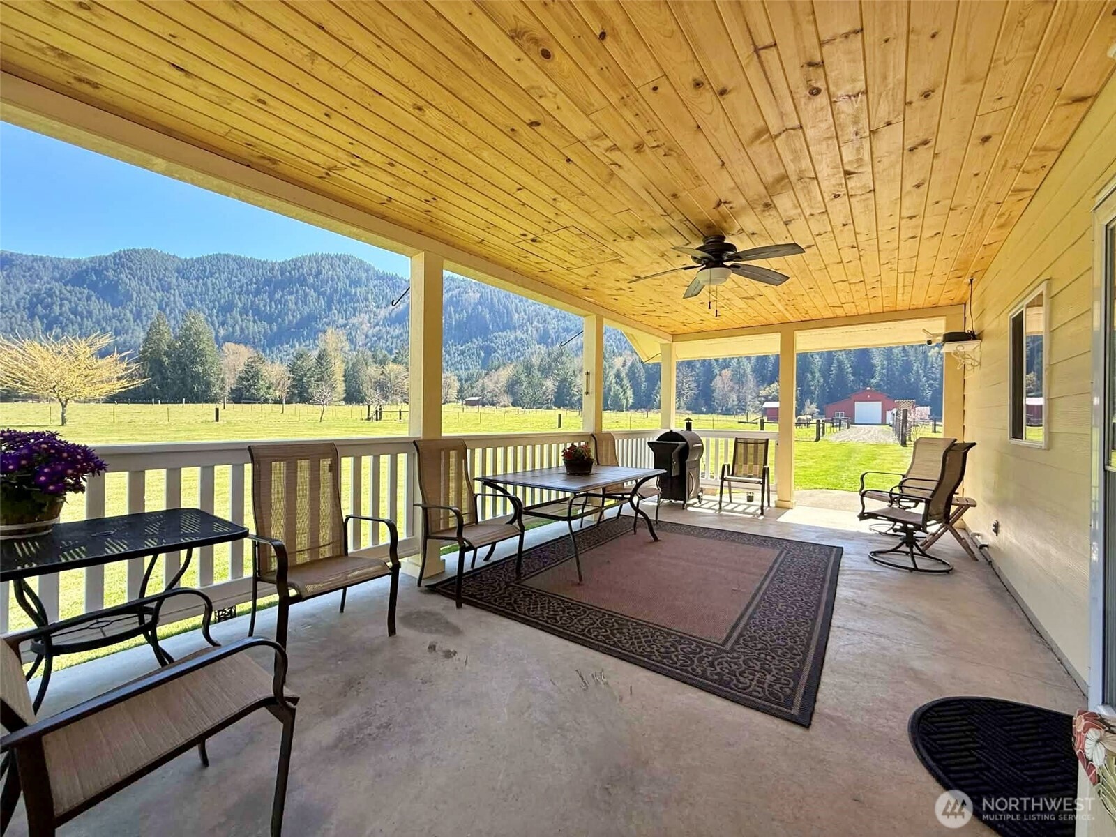 First time on market! TOTALLY useable shy 20 acres. Do you need room for cattle? Horses? This place is set up for either, with a fenced garden including raised beds, mature fruits & arbors. Green house, chicken coop extraordinaire! Hog pen, cattle corral and a squeeze. This one has everything ready to live a sustainable life. The pastures are set to move livestock, rotate grazing or use for hay cutting. The 36 x 40 barn has a heated tack room, concrete floor & ample space for hay storage. The completely fenced & cross fenced property is well thought out for drainage, livestock and ease of use. Nice, large gravel parking, graveled runways, and a drive through are back to the main road. The well house has a great canning storage as well as room for tools, there is also a lean too for RV covered parking. Nice little woodshed that holds just enough to heat the home all winter, cutting back on electric bills. Do not let the "only two bedrooms" slow you down! This home is situated on the property with a well thought out space for an addition to as much living space as you may need. The attached garage has a bonus room for hobbies or extra beds if need be, come check this one out. Walk to the Tilton River for recreation/fishing and just a short drive to Gifford Pinchot, White Pass or I5.