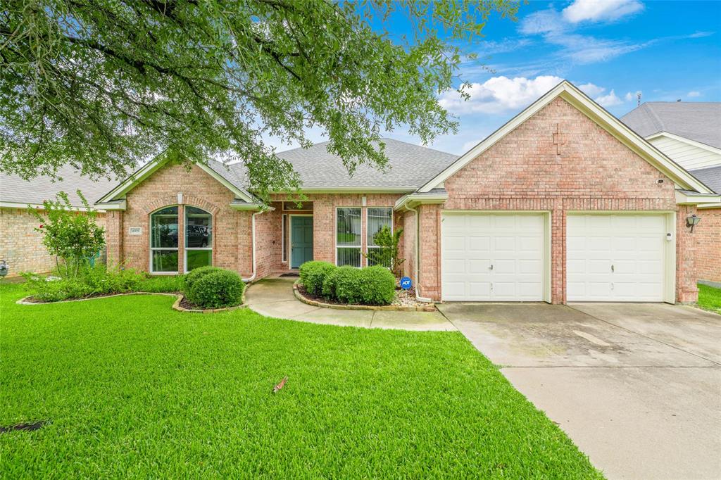 Tucked inside the sought-after Hulen Bend Estates, this beautifully maintained single-story home offers both comfort and versatility. At the front of the home, one of the four bedrooms with glass French doors makes an ideal home office or study, while the formal dining room sets the stage for gatherings and celebrations. The spacious main living area is anchored by a cozy fireplace and flows seamlessly into the kitchen, where plantation shutters frame views of the backyard. A chef’s delight, the kitchen boasts an oversized prep island with cooktop, abundant counter and cabinet space, and an inviting breakfast nook for everyday meals. The private primary suite is thoughtfully tucked away, featuring a newly updated spa-inspired bath with a glass-enclosed shower, freestanding tub, dual vanities, and a generous walk-in closet. Three additional bedrooms provide room for family, guests, or flexible living. Enjoy the sunroom year-round as it overlooks the landscaped backyard and gardens—perfect for relaxing with coffee or hosting friends. Conveniently located near schools, shopping, and major highways, this home blends lifestyle and location in one perfect package. Schedule your private showing today and discover why Hulen Bend Estates is one of Fort Worth’s most desirable communities.