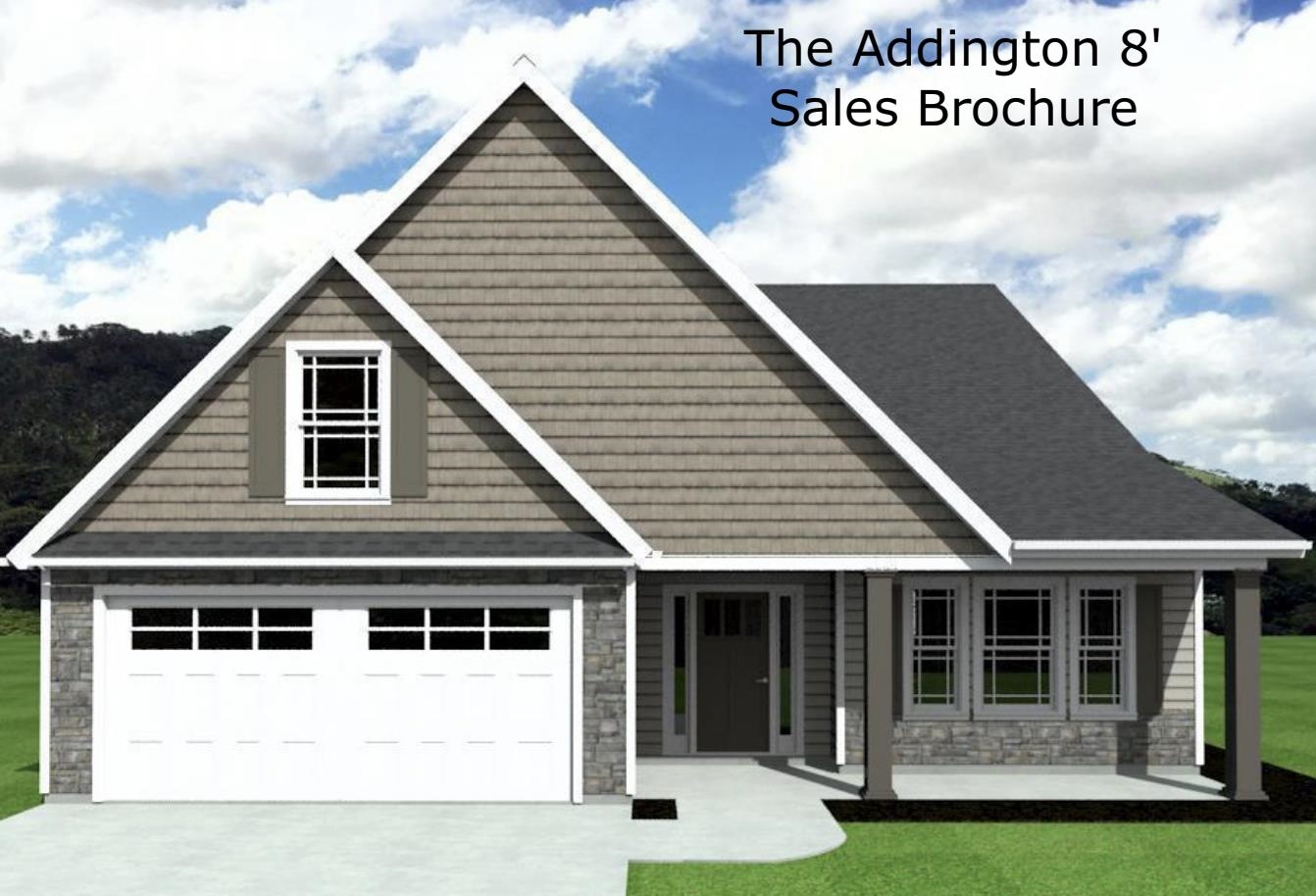 Welcome to Bent Tree! The new development in Grassy Pond provides a gorgeous, rural setting with convenience close by. Large lots and spacious homes designed with elegance, charm and YOU in mind! The "Addington B" plan offers a beautiful, modern layout. Formal dining room, oversized kitchen overlooking the cozy living room. 3 bedrooms, 2.5 baths. Complete with chair rail, crown molding, and rope lighting. ***Up to $10,000 concession towards buyer's closing costs if using preferred lender & attorney!**