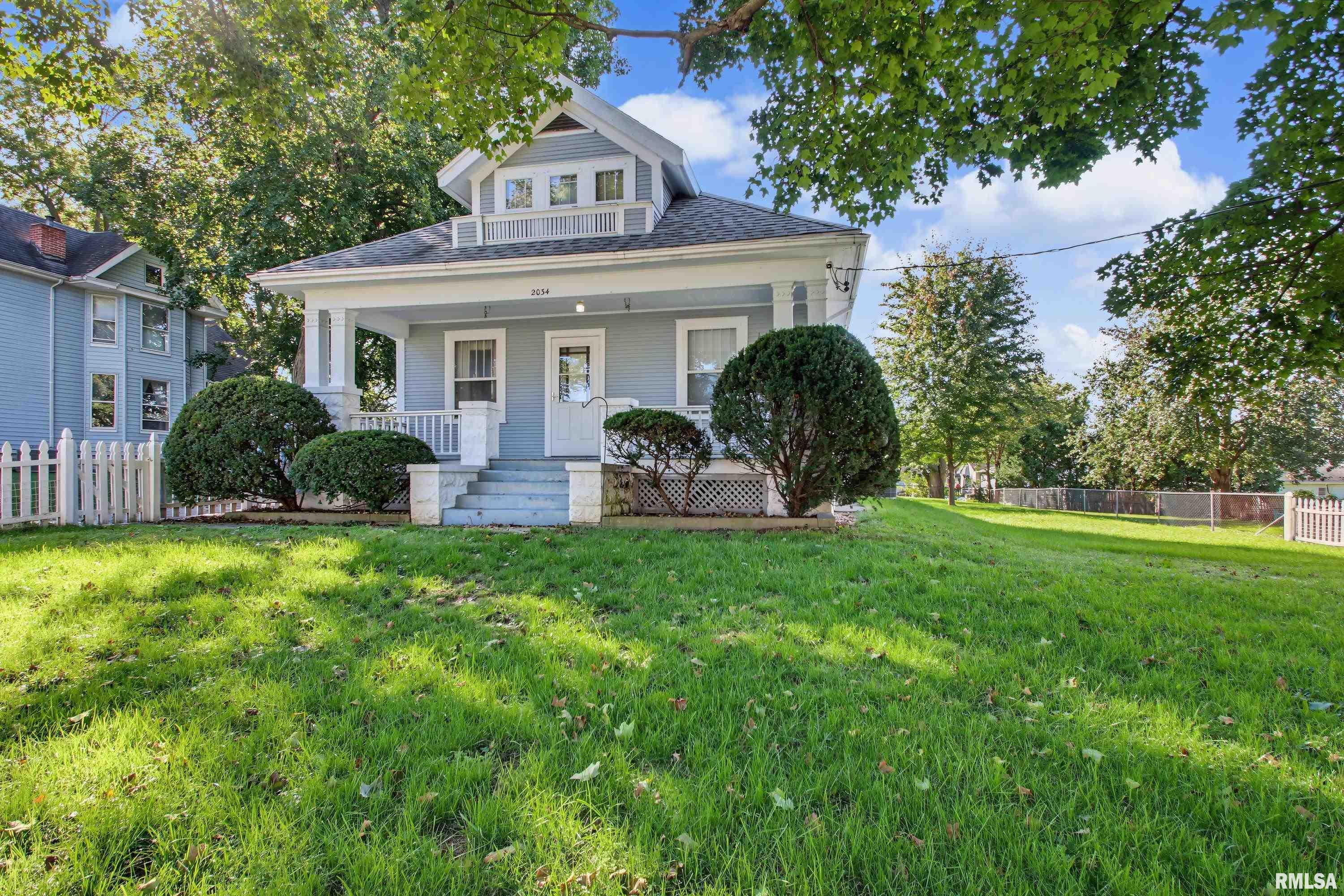 Adorable and well maintained 3 bedroom 2 bath bungalow on Quincy's north side. The pride of ownership in this home is evident from the moment you walk through the front door. You'll love the open floor plan and all the original woodwork as well as spacious bedrooms with generous storage. A partially finished walk up basement offers even more opportunity and they fully fenced yard and 2 car garage round out the appeal. This one is a must see!