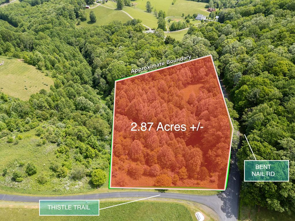 Wooded property in Hillcrest Estates subdivision.  Property has ridgeline running North-South through property creating opportunity for long range views when cleared.