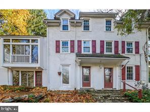 Welcome to Mill Creek  this charming 200 yr old historic farmhouse with modern amenities in a prime Main Line location. The kitchen has exposed stone walls, wood-burning fireplace, abundant counter space, new stainless steel appliances . Spacious Dining Room with built-in shelving and sliding doors to a large brick patio overlooking the creek. The upstairs has an open loft-style great room with two-story ceilings & bright floor-to-ceiling windows. The main bedroom features en suite bath & built-in closets. Three additional bedrooms & full bathroom complete the upper level. Washer & dryer are included. New windows,. Walking distance to Mill Creek park; short drive to the charming town center of Gladwyne.   Available for 24 month or long term lease. Property is located only minutes to center city Philadelphia & the airport and within award winning Lower Merion school district! Photos from previous listing.