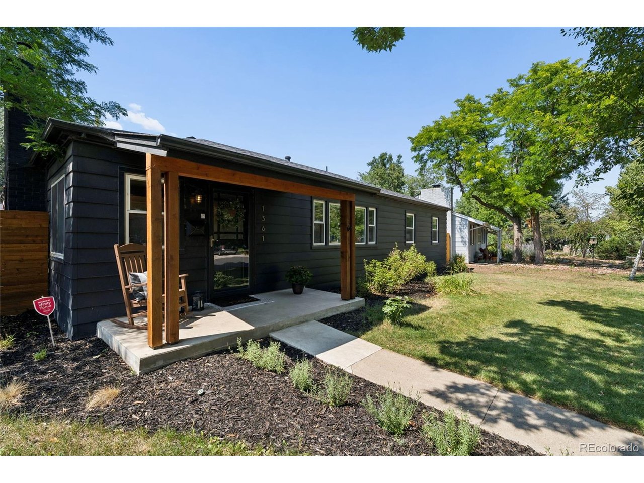 STUNNINGLY REMODELED RANCH IN THE HEART OF VIRGINIA VILLAGE! Blending modern luxury with classic mid-century charm, this stylish 4-bedroom, 2-bathroom residence offers the ultimate turnkey Denver living experience. From the moment you step inside, you will love the open, bright main floor flooded with natural light, sleek modern accents, rich hardwood floors, and beautiful new light fixtures throughout. The expansive living room features a cozy gas fireplace, creating a perfect focal point for gatherings.The heart of the home is the fully remodeled open-concept kitchen. It boasts premium quartz countertops, soft-close cabinetry, a spacious breakfast bar and a dining area. Double doors lead directly from the kitchen to your private backyard oasis, making indoor-outdoor entertaining a breeze. Retreat to the primary bedroom, which features a walk-in closet and a gorgeous attached 3/4 bath with an oversized walk-in shower. The outdoor spaces are equally impressive, sitting on a generous lot with a huge front yard, a welcoming covered front porch, and a private back brick paver patio with full front and back sprinkler systems. BONUS: The detached backyard storage shed comes equipped with electrical, heat and a wall A/C unit-making it a perfect, ready-to-use home office or creative studio. Situated in a highly sought-after, incredibly walkable established neighborhood. Walk to local shops, cafes, and the evolving Village Park neighborhood hub, featuring a local butcher, bakery, coffee roaster, and planned beer garden. Enjoy immediate access to the Cherry Creek Trail and area parks, plus you are minutes from Glendale's exciting 10-acre 4 Mile District and I-25 for a quick commute.