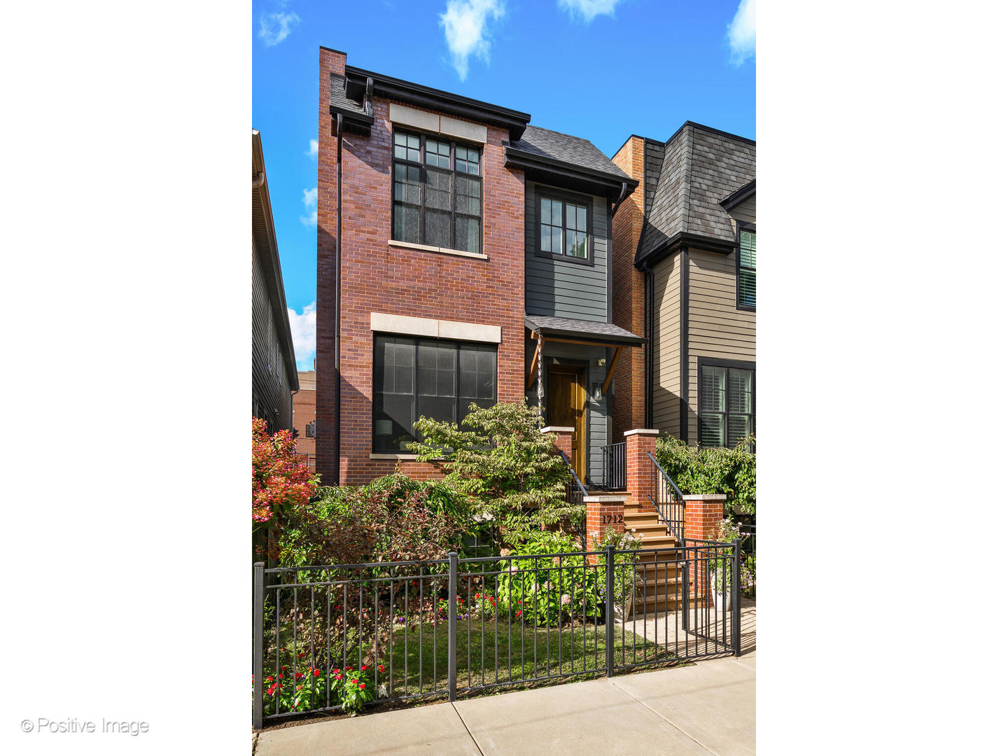 Thoughtfully designed and pristinely kept, this 4000 SQFT, two-story single-family home is located on a quiet, tree-lined street in the sought-after Burley School District in West Lakeview. Clean lines and sophisticated detailing create a neutral, yet elegant design throughout this incredible home. The graciously sized living room welcomes you home and features a gas fireplace with marble surround and large, picture windows ushering in an abundance of natural light. The large dining area can easily accommodate a large dinner party, making this shared living/dining space the perfect place to entertain. A conveniently located powder room is located just off the dining room, across the hall from a huge pantry. The cook's kitchen is a warm and inviting space to gather, entertain, cook, and relax. It features Sub-Zero, Wolf, and Bosch appliances, custom 42" cabinets, gorgeous countertops, an oversized island with breakfast bar, and a breakfast nook with a built-in banquette. Just off the kitchen is a family room, clearly delineated by coffered ceilings and a wall of built-ins with a cozy, gas fireplace. The backyard is easily accessible from the family room and offers a brick patio. Above the detached, 2-car garage is a grand roof deck with pergola, a fireplace, and ample space to relax and enjoy the sunshine. Atop the staircase on the second level, three large skylights flood the space with warm, natural light. Three bedrooms occupy this level including a sumptuous primary suite with cathedral ceilings, two walk-in closets, and a luxurious, spa-like ensuite bath with heated floors, a steam shower, separate soaking tub, dual vanity, private commode. The secondary bedrooms both have ample closet space and ensuite baths. A laundry room with oversized Samsung washer/dryer, sink, cabinetry, and counterspace completes this level. A recreation room in the fully finished lower level is yet another space to entertain or relax. It offers a wet bar with built-in cabinetry, tiled backsplash, wine fridge, and a sink. Two large bedrooms with a Jack-and Jill bath, an additional half bathroom, and storage can also be found on the lower level. 1712 W Fletcher is situated within Chicago's West Lakeview neighborhood within close proximity to several parks and playgrounds, restaurants, gyms, grocery stores, and public transportation. Welcome home!