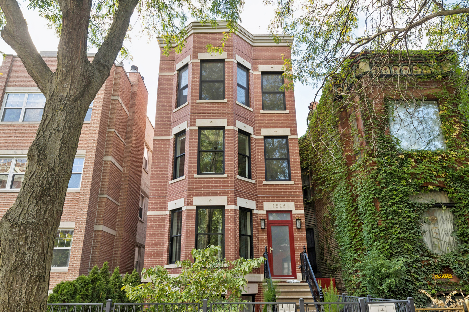 Fantastic 2020 new construction duplex in Wicker Park.  High quality kitchen with custom cabinets, quartz counter tops, high-end appliances.  Rare outdoor 16x15 covered private terrace directly off the family room, plus an additional 12x9 deck offers exceptional outdoor living space.  Huge main bedroom with walk-in closet and enormous luxury bathroom.  Lower level has radiant heated flooring.  Quiet one-way street, yet close to to EL, transportation, shopping, restaurants, and 6 corners at North/Damen/Milwaukee.  Garage parking included.  3-unit all owner occupied self managed building. Click on 'additional information' to download floor plan.