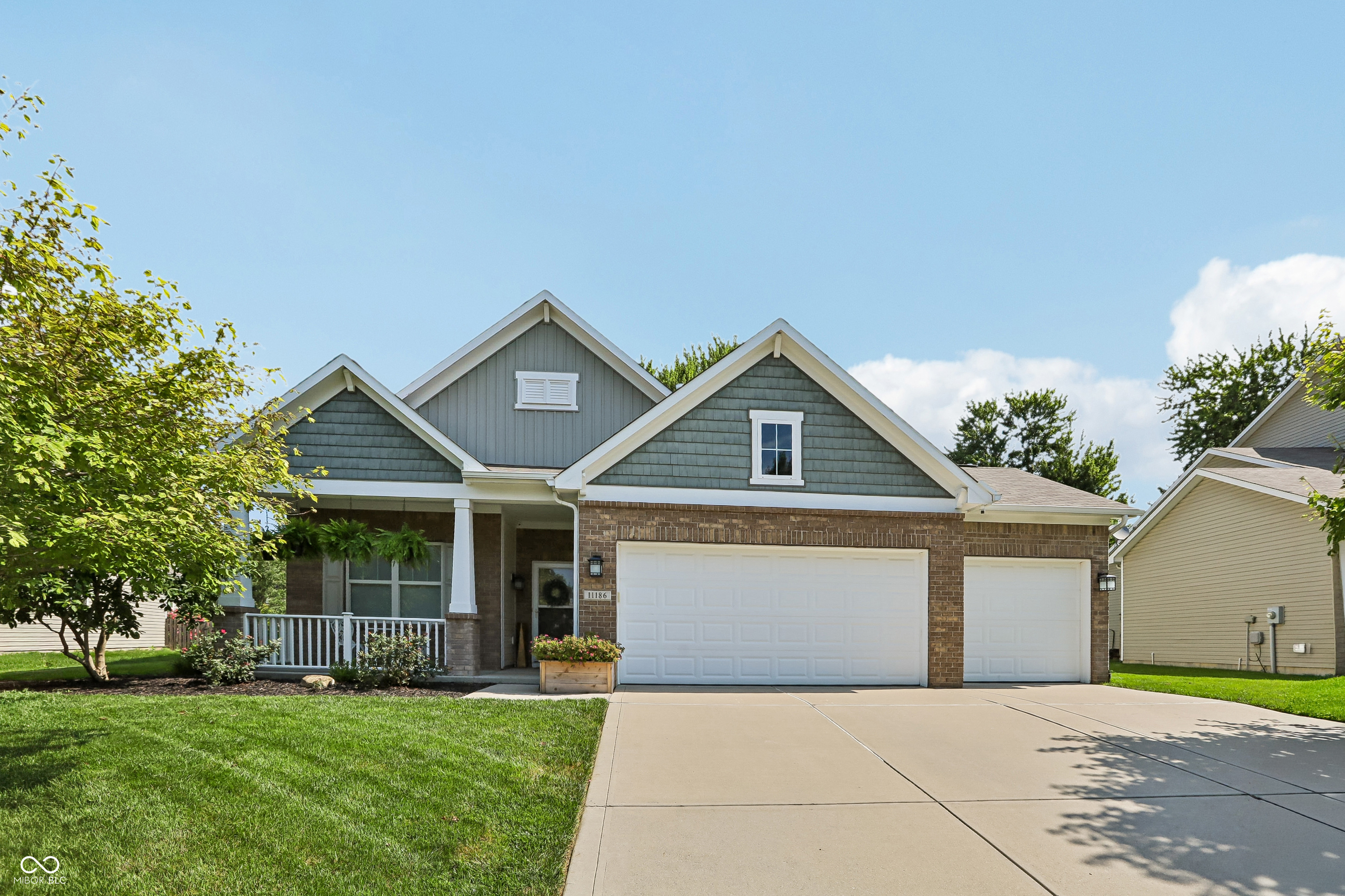Welcome to this beautifully updated 4-bedroom, 2-bath ranch offering 1,751 square feet of stylish, move-in-ready living in one of Fishers' most desirable locations. Designed with both comfort and functionality in mind, the home's open-concept floor plan creates a seamless flow between the living, dining, and kitchen areas, making it ideal for everyday living and entertaining. The spacious living room is anchored by a cozy gas fireplace, creating a warm and inviting gathering space.    The kitchen has been thoughtfully updated with granite countertops, stainless steel appliances, fresh finishes, and ample workspace, while new luxury vinyl plank flooring and fresh interior paint throughout give the home a clean, modern feel.    The flexible floor plan offers four bedrooms and two full bathrooms, providing plenty of space for family, guests, or a home office. A 3-car garage offers exceptional storage and parking-an amenity that's increasingly hard to find at this price point.    Outside, you'll appreciate the large covered front porch, the perfect place to enjoy your morning coffee or unwind in the evening. The fully fenced backyard with a large deck and plenty of shade is a perfect place to relax..    With its tasteful updates, desirable single-level layout, and outstanding Fishers location close to shopping, dining, parks, and award-winning schools, this home offers the perfect combination of style, convenience, and value. Simply move in and start enjoying everything this exceptional home has to offer.