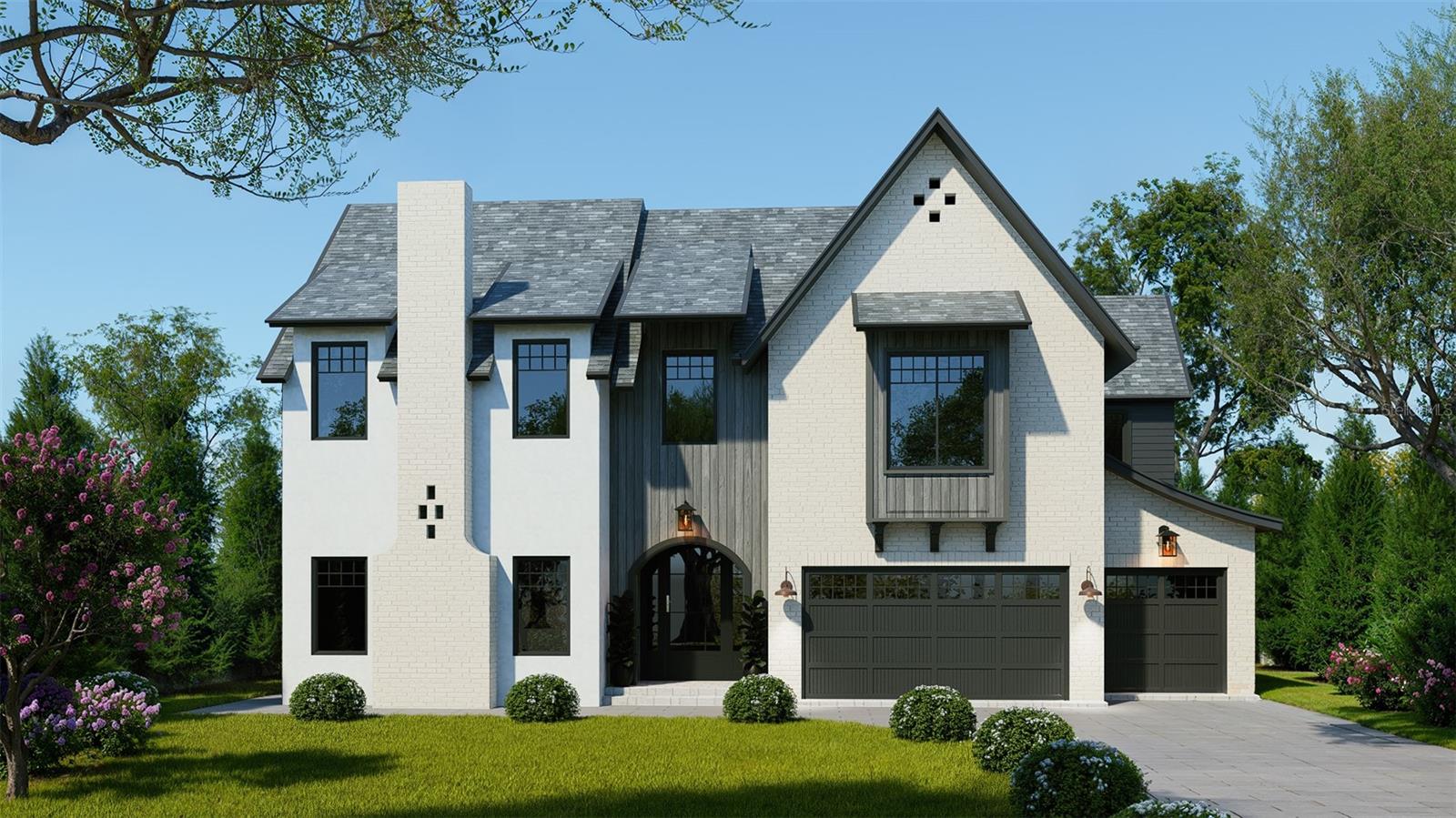 Pre-Construction. To be built. (Under construction and available for pre-sale) Estimated completion May/June 2026. Nestled in the sought-after neighborhood of Swann Estates, this 6-bedroom, 5.5-bathroom Modern Tudor home with detached pool house offers a perfect blend of classic elegance and contemporary luxury. Every inch of this residence is thoughtfully designed with custom finishes and high-end details. The chef-inspired kitchen, open-concept living spaces, and luxurious master suite make this home ideal for both entertaining and relaxation. Outside, enjoy a custom pool surrounded by lush landscaping, plus a detached pool house—perfect for a guest suite, home office, or gym.

Additional highlights include:  pool/spa, custom cabinetry and builtins throughout, three-car garage, Designer bathrooms, Located in a non-flood zone area, Impact windows and doors, Top School Zones

This home combines beauty, function, and peace of mind in one extraordinary package. Don't miss your chance to own this Modern Tudor masterpiece. This home is being listed with the option to purchase early to not only lock in price but also have say on select interior finishes throughout the home.