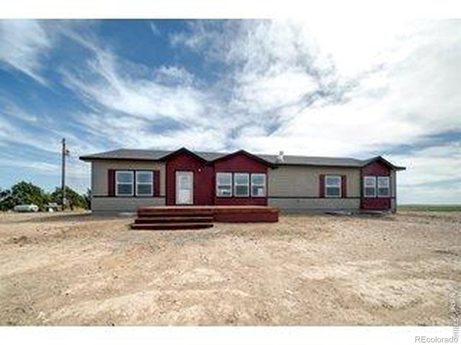 This house sits on 40 acres, with mature tree rows and beautiful country views! The home features 3 bedrooms and 2 bathrooms on the main level, with a huge open kitchen which has a commercial size refrigerator. The large master suite comes with its own walk in closet and large master bathroom, that has a tub and walk in shower. The unfinished basement is waiting for you to finish just how you would like! The basement also features a walk-in vault room and pellet stove! Established tree row provides great cover for pheasant and wildlife. Outside you will find a barn and corrals, with an additional new Cleary 3 bay shop 42 x 60, with 220 electricity and insulated with garage door openers. They have installed a wildlife guzzler, and tree row cover. This would be a good place for 4-H and FFA livestock. Also included, the homesteads original house. It could be remodeled for a mother-in-law, hired man, or rental property! This type of property does not come around very often! Broker Remarks: Call listing agent to set up showing @ 970-580-8466. The old house and grain bins have also been surveyed and are in separate tract. They do come included in the price.