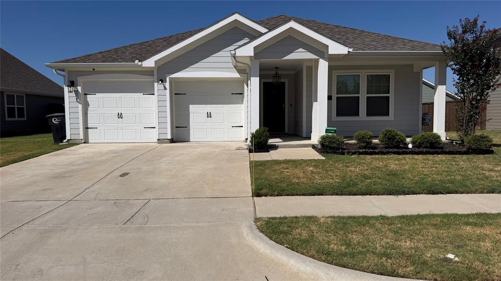 Welcome home!! This spacious 3-bedroom, 2-bathroom home featuring two living areas and an inviting open concept layout designed for both everyday living and entertaining. The kitchen is the heart of the home, offering granite countertops, stainless steel appliances, ample cabinetry, a large island with additional seating, and plenty of workspace, all opening to the main living area.The home offers two separate living spaces, providing plenty of flexibility for a game room, media area, or additional entertaining space. The main living area features beautiful custom details, including a modern accent wall, decorative lighting, and built ins, giving the space plenty of character.Retreat to the spacious primary bedroom with a private ensuite bathroom featuring dual sinks, a separate shower, and walk-in closet. Two additional bedrooms and a second full bathroom provide plenty of room for guests or a home office.Step outside to the large fenced backyard, complete with a playground for outdoor fun. Pet lovers will especially appreciate the dedicated dog house equipped with both AC and heat, giving your four-legged family member their own comfortable space year-round.With its spacious floor plan, updated finishes, multiple living areas, and unique indoor and outdoor features, this home has so much to offer. Come see it for yourself and make it yours!
