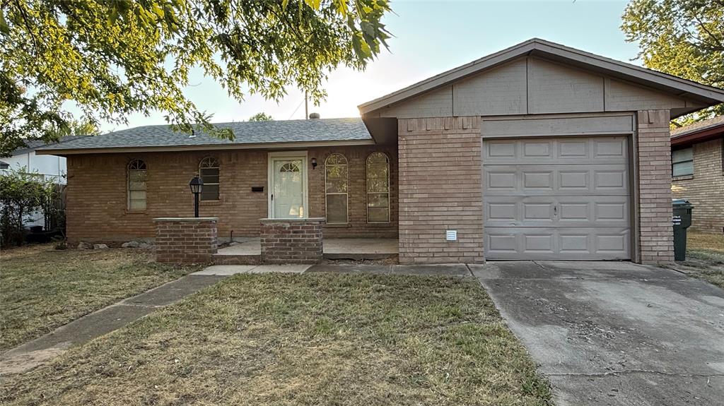 Affordable and conveniently located in an established Norman neighborhood! This full-brick home offers 3 bedrooms, 1 bathroom, a one-car garage, and a fenced backyard with mature trees. The eat-in kitchen features oak cabinetry and Formica countertops. A new roof was installed in August 2026. Located behind Atwoods and less than five minutes from OU and I-35, this home provides quick access to campus, shopping, dining, and major highways.  Served by award winning schools - Monroe Elementary, Alcott Middle School, and Norman High School. A great opportunity to own a comfortable home in a convenient location! Schedule a tour today!