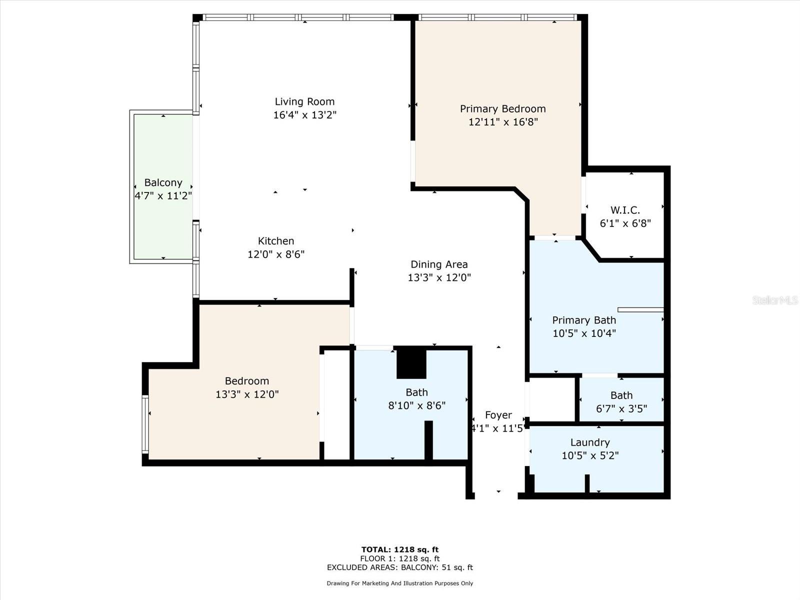 777 N Ashley Drive 1614