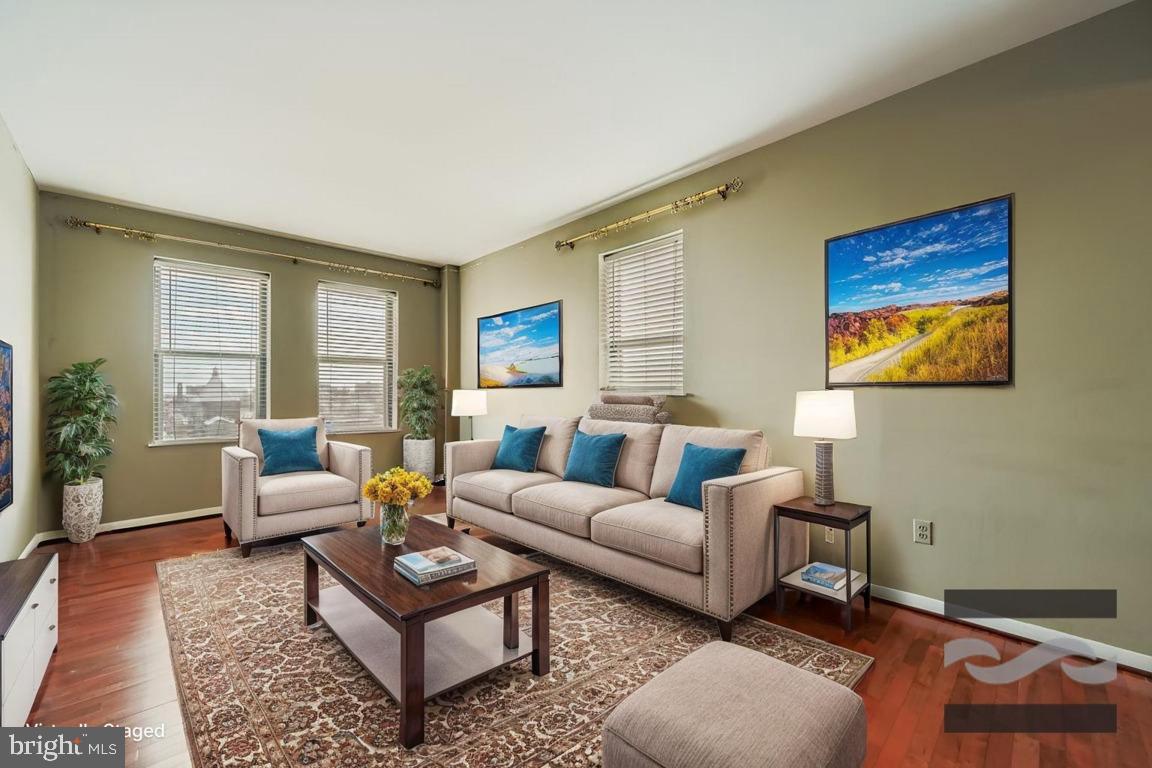 PRICE REDUCED – MOTIVATED SELLER!Experience city living at its finest in this true one-bedroom, one-bath corner residence high above Mt. Vernon. Located in a beautifully preserved historic building, this 11th-floor home offers sweeping skyline views and an abundance of natural light. Enjoy the convenience of a secured building with a 24-hour front desk, a residents’ rooftop deck with panoramic views, and even a convenient store right in the building’s basement. Step outside and immerse yourself in Baltimore’s vibrant cultural district—renowned restaurants, world-class museums, and eclectic art galleries are all at your doorstep. With Penn Station and I-83 just minutes away, convenience meets charm in one of the city’s most sought-after neighborhoods. Make an appointment to see this gem today!"Sold As Is."