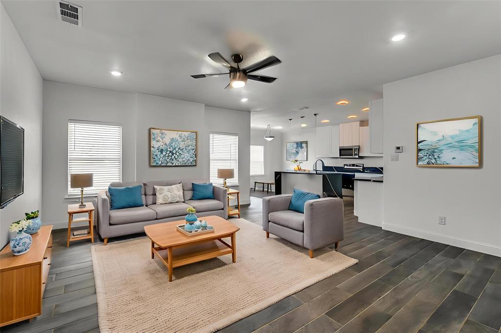 Welcome to your brand-new dream home! This stunning 4-bedroom, 2-bath residence offers the perfect blend of style, space, and functionality. Nestled on a spacious corner lot, the home boasts an oversized backyard, ideal for entertaining, gardening, or simply enjoying Texas sunsets. 
Step inside to an open-concept layout that seamlessly connects the living, dining, and kitchen areas, creating a bright and inviting space for everyday living and gatherings. The modern kitchen is a true showstopper, featuring a large quartz island, sleek cabinetry, and stainless steel appliances. The thoughtfully designed split-bedroom floor plan offers privacy and comfort, with a generous primary suite and three secondary bedrooms perfect for family, guests, or a home office. Located in a growing community with convenient access to schools, shopping, and major highways, this home is the perfect fit for those looking for both charm and convenience.