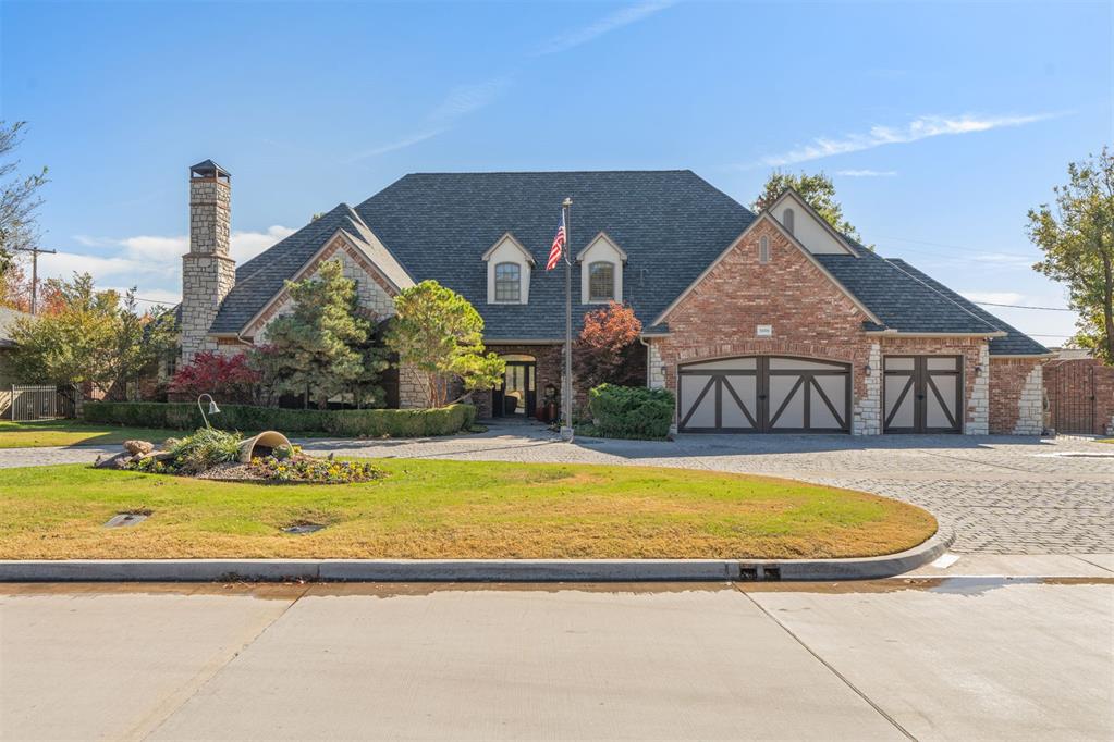 Welcome to 1808 Huntington Avenue in the heart of Nichols Hills.  Constructed in 1996, this sturdy home was built with exceptional materials and superior craftsmanship, featuring vaulted ceilings throughout the main level.  To the left of the welcoming foyer, you will discover a remarkable game room that exemplifies Oklahoman pride. This impressive space is adorned with soaring ceilings, elegant wall to wall wood paneling, a fireplace, and a striking bar complete with illuminated onyx countertops.  The spacious primary suite features an incredible bathroom, complemented by separate his and hers closets, along with a private access door leading to the game room.  The vaulted kitchen and breakfast area open to an expansive living room featuring a fireplace, establishing this space as the focal point of the home, ideal for both entertaining and family gatherings.  Upstairs you will find a versatile loft area surrounded by three bedrooms, two baths and a climate-controlled storage area.  Step outside to the low maintenance backyard, where you can relax on the covered patio and take advantage of the heated pool, perfect for year round enjoyment.  Recent upgrades/features include a NEW Grand Manor Roof in 2024, an oversized three car garage with above ground storm shelter, a whole house generator and a newly remodeled powder bath.  This home is a great investment opportunity as well.  At under $300 sq ft, the new owner could make some simple cosmetic updates and create some significant equity!