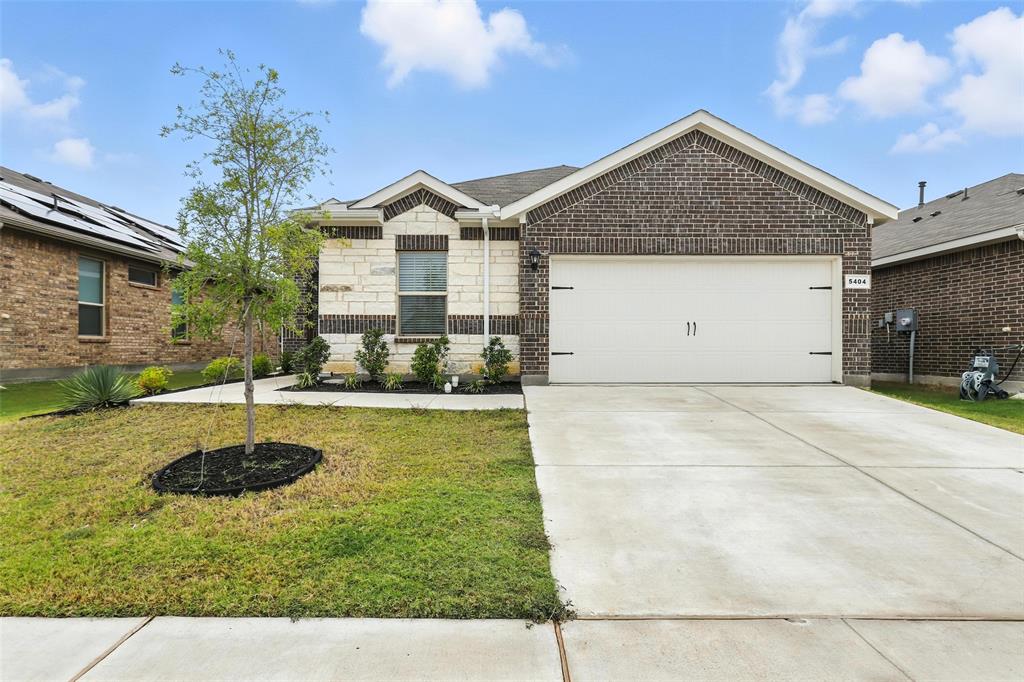 Welcome to 5404 Gold Pond Dr — a beautifully built 2023 DR Horton home in Fort Worth’s thriving community. This 5-bedroom, 2-bath traditional home spans 2,091 sq ft and offers a perfect blend of style, efficiency, and comfort. Step inside to a bright open-concept floor plan with wood-look tile flooring, neutral finishes, and abundant natural light throughout. The stunning kitchen boasts crisp white cabinetry, granite countertops, a large island with seating, and stainless steel appliances. Ideal for entertaining, the kitchen seamlessly opens to the spacious living and dining areas.

The generous primary suite offers a peaceful retreat with plush carpet and a private ensuite bath. Four additional bedrooms provide ample flexibility for guests, a home office, or a playroom. One of the standout features of this home is the assumable solar panel system—offering long-term energy savings for the eco-conscious buyer.

This home is located in a welcoming neighborhood with access to a community park and swimming pool. You'll also love the proximity to everyday conveniences like Boswell Towne Center, Lake Worth Marketplace, Presidio Towne Crossing, and Alliance Town Center — all offering an impressive variety of retail, dining, fitness, and grocery options. Easy access to Hwy 287 and I-35 makes commuting and weekend outings a breeze.

Don’t miss the opportunity to own a near-new home with modern features and sustainable upgrades in a desirable Fort Worth location!
Don’t miss the opportunity to own a near-new home with modern features and sustainable upgrades in a desirable Fort Worth location!