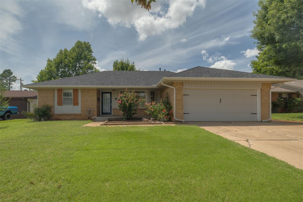 Step into this beautifully maintained 3-bedroom, 2-bath home in the heart of Edmond’s Prairie Meadows neighborhood. Inside, you’ll find a layout that feels instantly welcoming, with stylish wood flooring, neutral tones, and great natural light throughout. The kitchen features stainless steel appliances and a seamless connection to the dining and living areas—perfect for entertaining or everyday living. The primary suite includes a full private bath, while two additional bedrooms offer flexibility for guests, home office, or hobbies. A covered back patio just off the kitchen provides a cozy space to unwind. This home checks all the boxes and offers convenient access to top-rated Edmond schools, shopping, and major commuter routes.