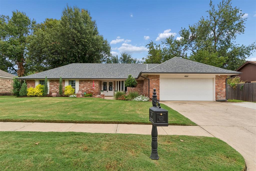 Beautifully remodeled home in the highly sought-after Brookhaven neighborhood! This gorgeous 3-bedroom, 2.5-bath home is beautiful inside and out and has been completely remodeled within the last two years. The home features all-new landscaping, beautiful vinyl wood-look flooring throughout, added laundry cabinetry, and a very roomy safe room conveniently located inside the laundry room. Updates also include a new electrical panel, exterior generator panel and plug, and spray foam insulation added to the attic. With its beautiful finishes, thoughtful upgrades, and desirable location, this home has so much to offer. Conveniently located on the west side of Norman, close to shopping, restaurants, and I-35, this is an opportunity you won’t want to miss.